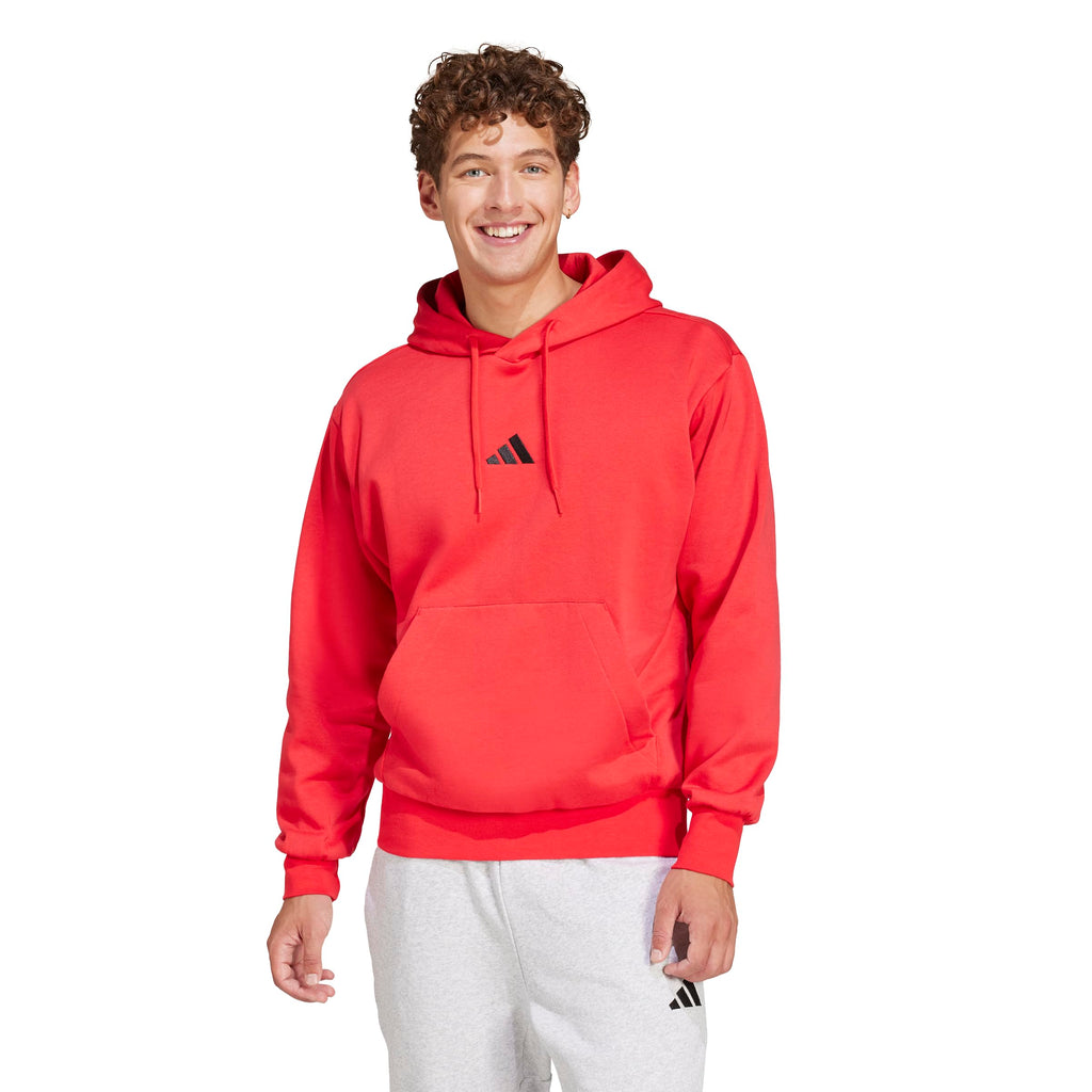 adidas Men's Essentials Feel Cozy Fleece Hoodie Sweatshirt