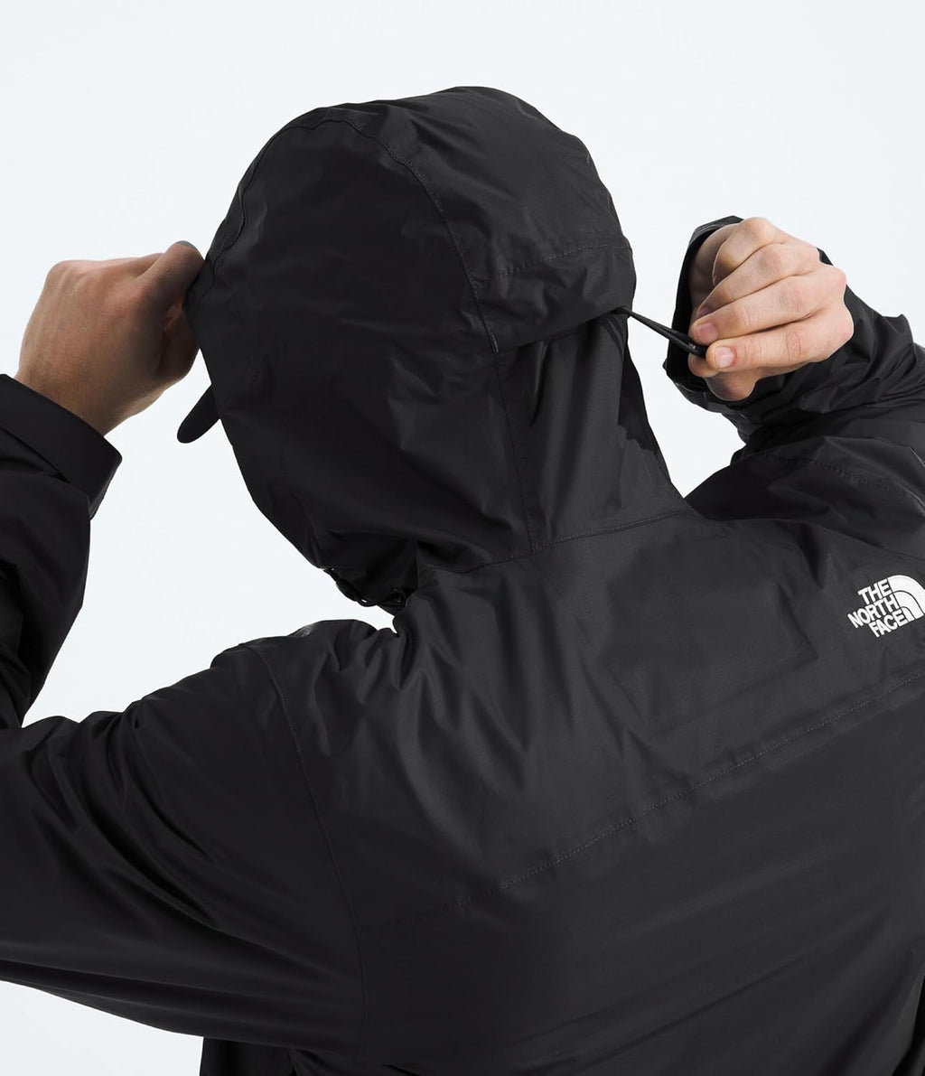 The North Face mens Venture 2 Jacket - Waterproof & Windproof Hooded Raincoat, Adjustable Hood, Breathable Pit-zips