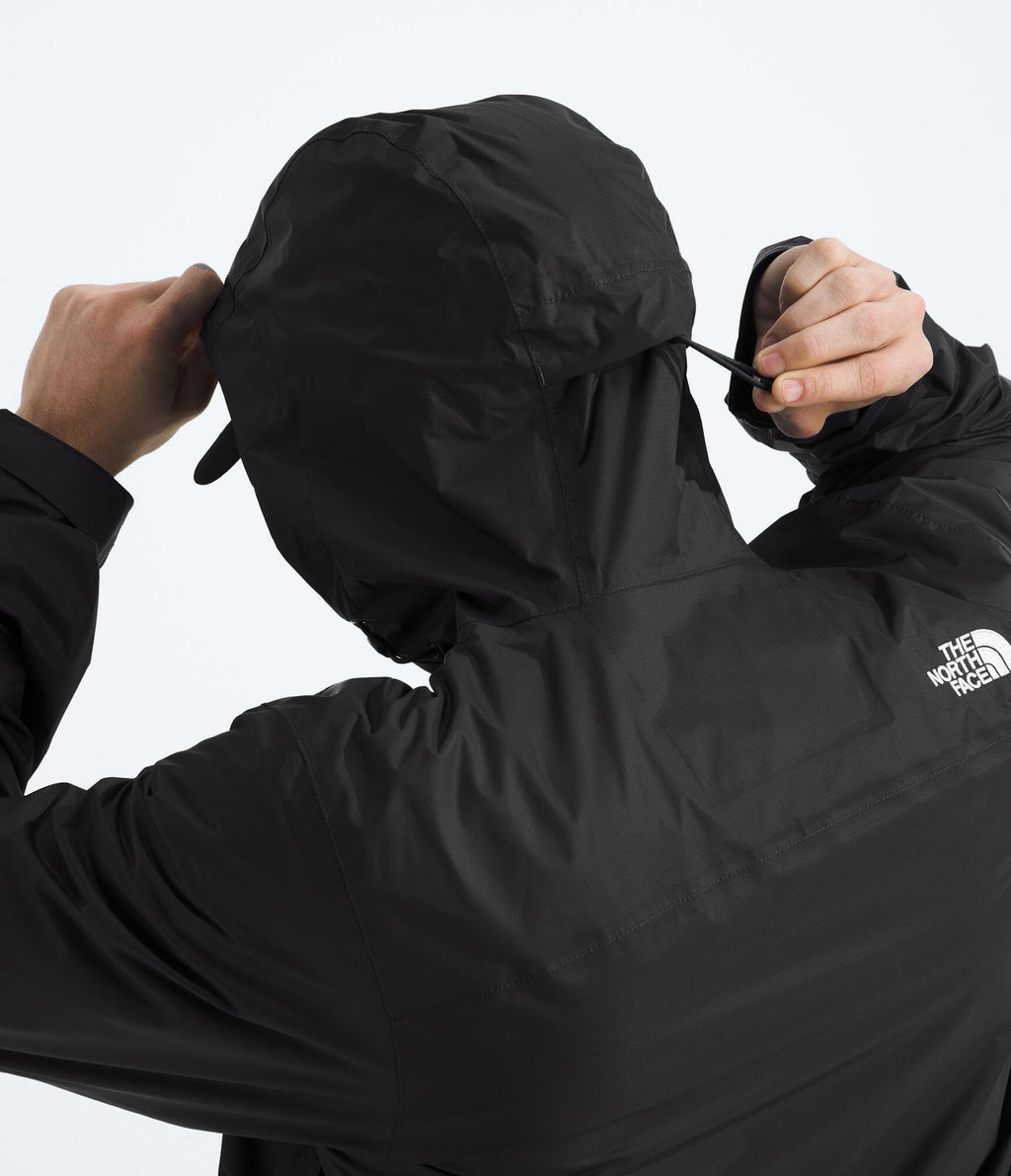 The North Face mens Venture 2 Jacket - Waterproof & Windproof Hooded Raincoat, Adjustable Hood, Breathable Pit-zips
