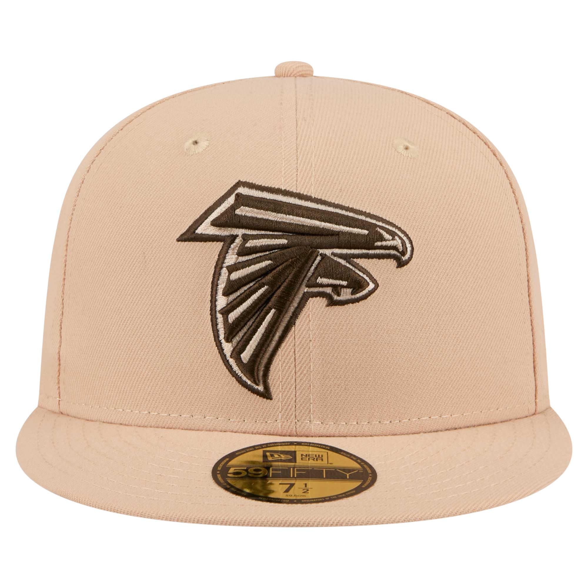 New Era Men's Tan NFL Candied Pecan 59FIFTY Fitted Hat