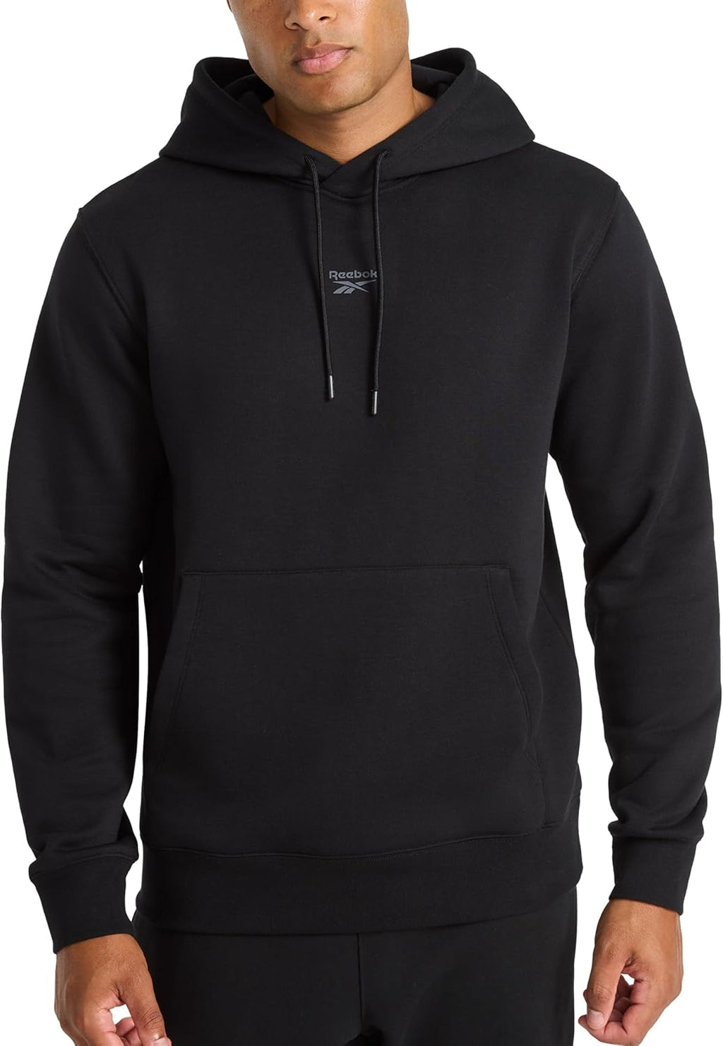 Reebok mens Finisher Hoodie, Standard Fit, Midweight Cotton-poly Fleece Fabric