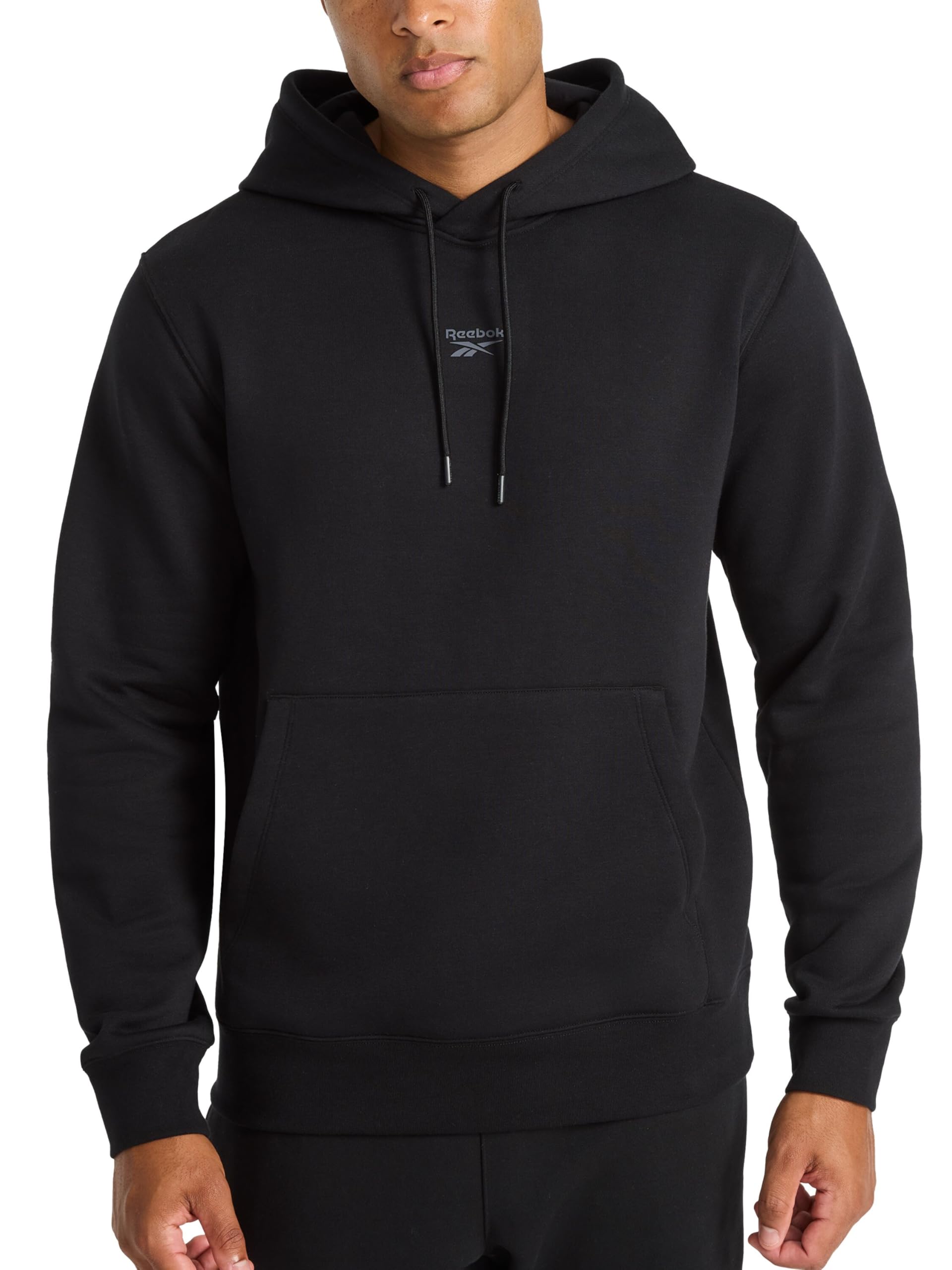 Reebok mens Finisher Hoodie, Standard Fit, Midweight Cotton-poly Fleece Fabric