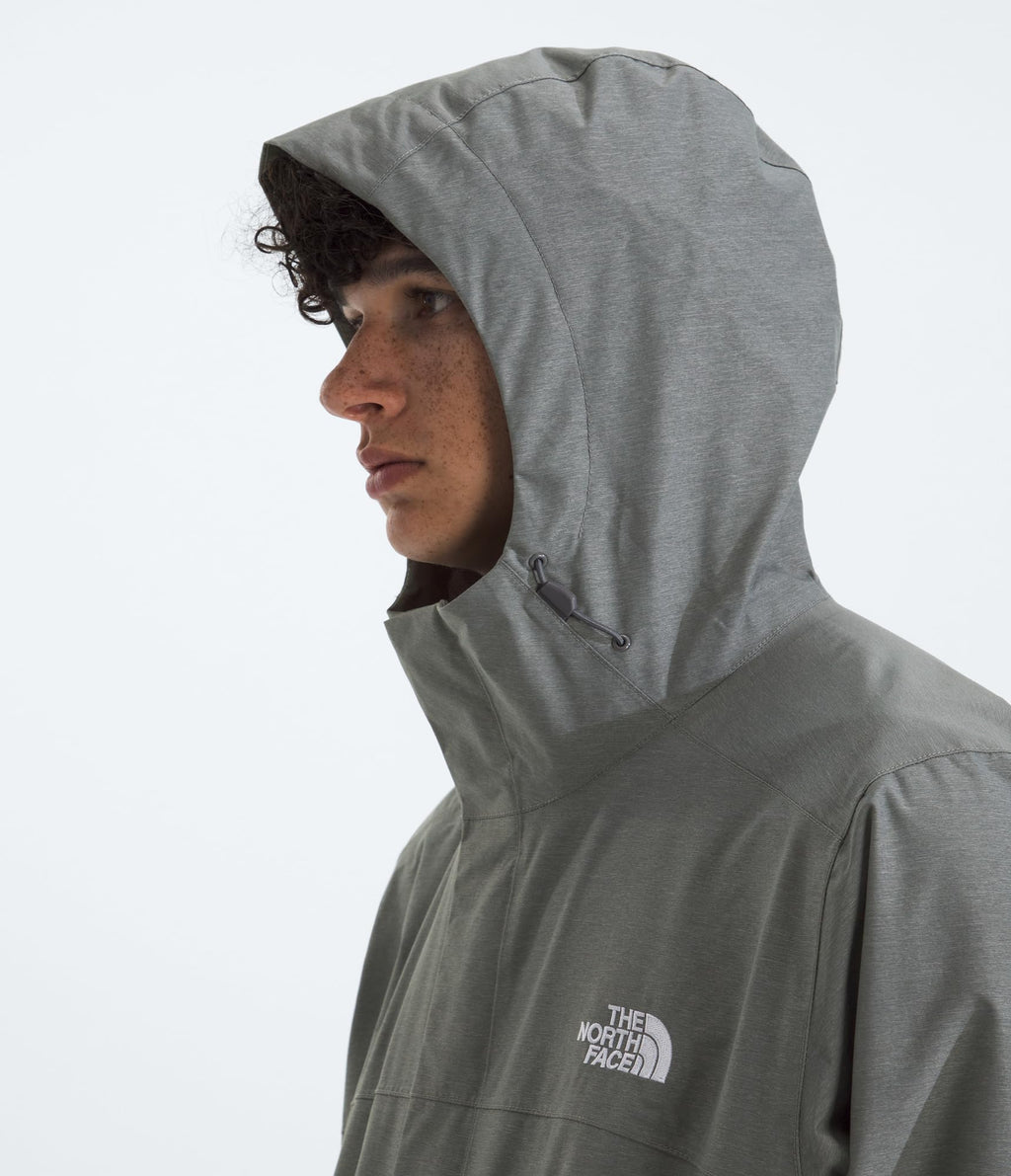 The North Face mens Venture 2 Jacket - Waterproof & Windproof Hooded Raincoat, Adjustable Hood, Breathable Pit-zips