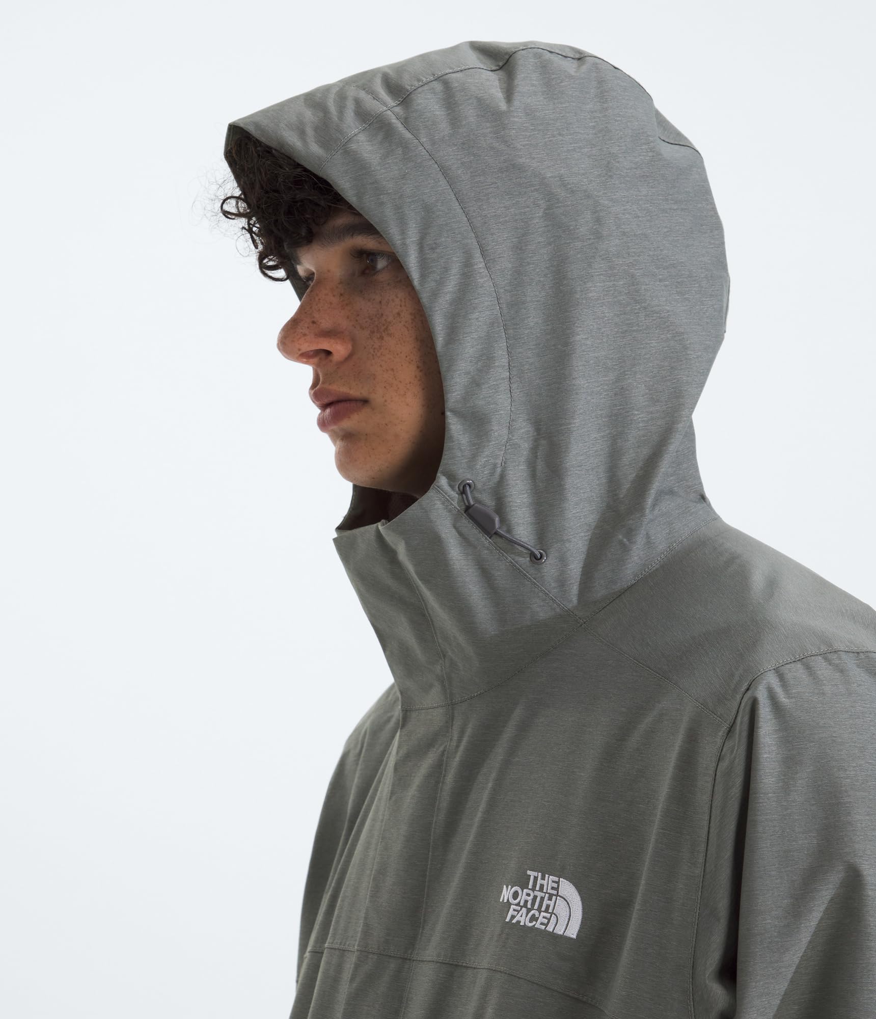 The North Face mens Venture 2 Jacket - Waterproof & Windproof Hooded Raincoat, Adjustable Hood, Breathable Pit-zips