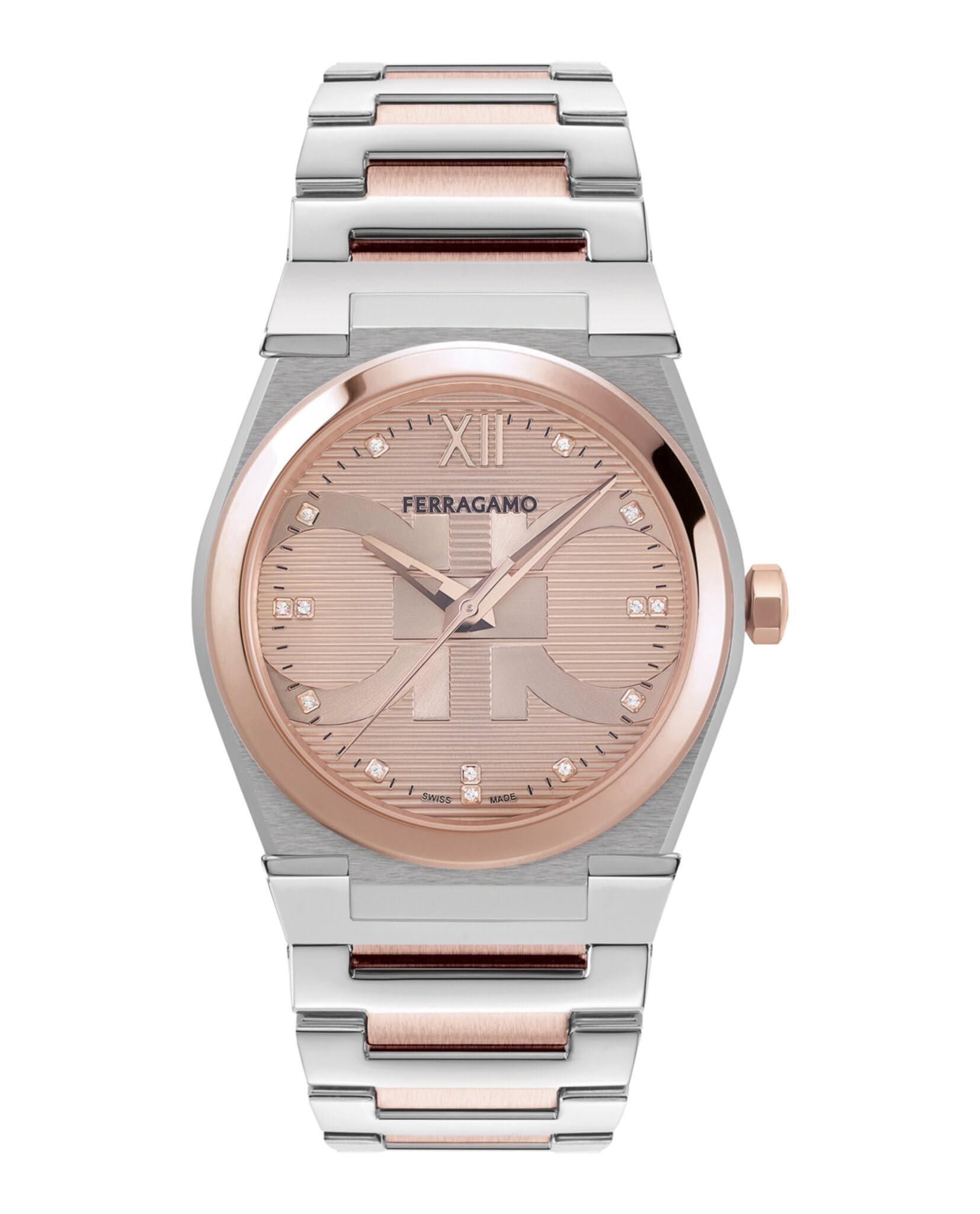 Salvatore Ferragamo Vega Collection Luxury Mens Watch Timepiece