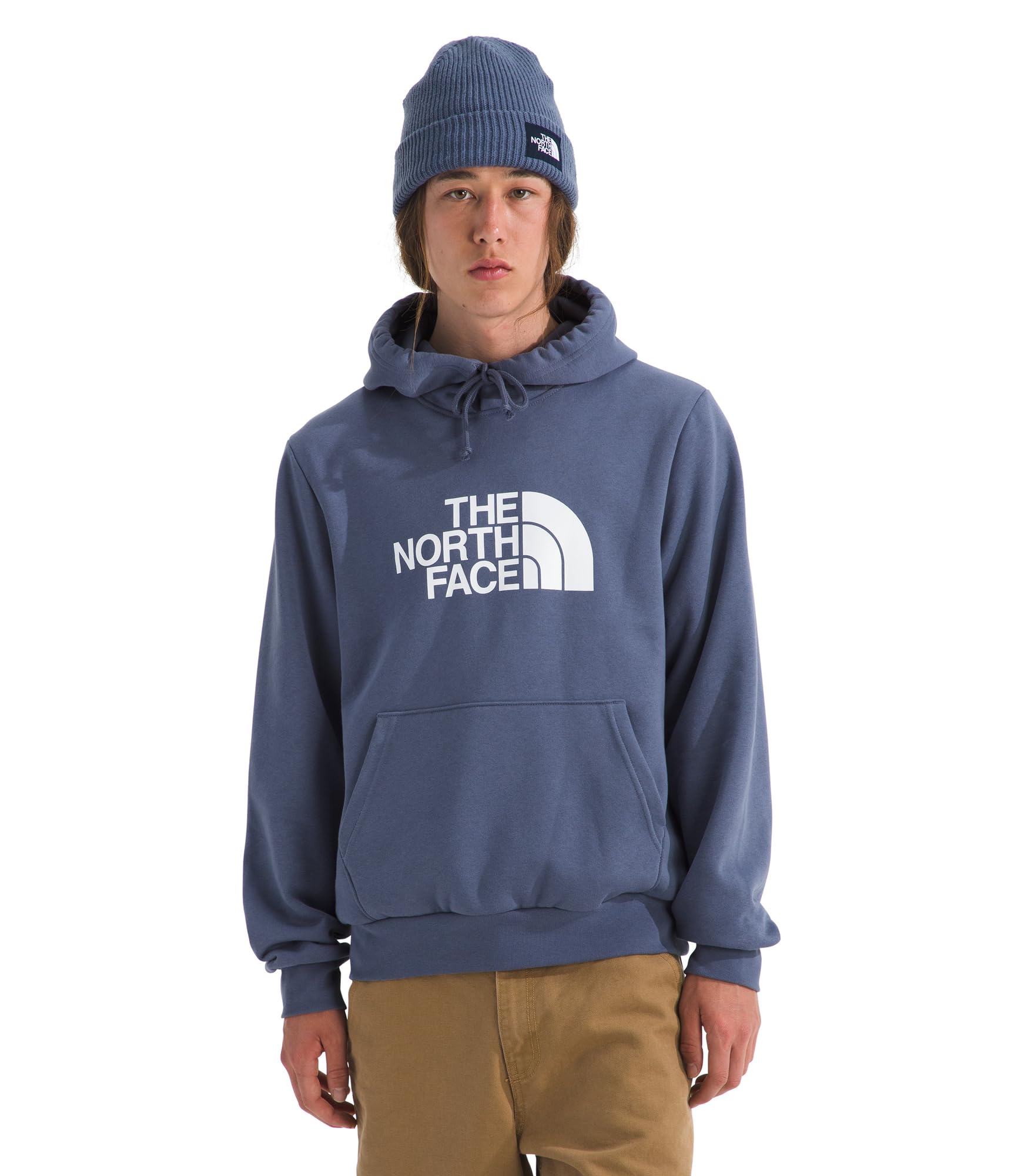 THE NORTH FACE Men's Evolution Half Dome Hoodie | Sweatshirt With 2 Piece Hood, Adjustable Drawcord, Kangaroo Hand Pocket