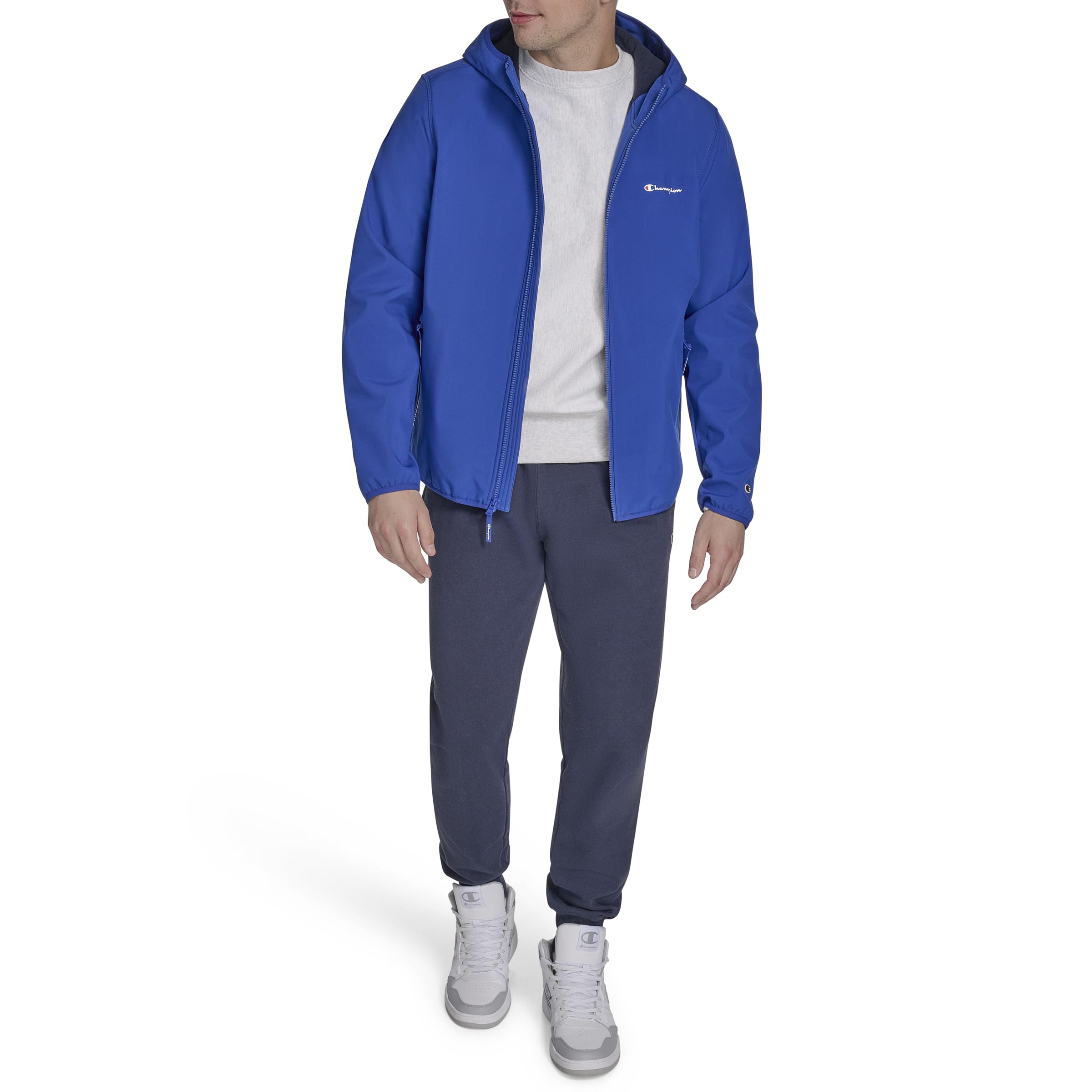 Champion Men's Lightweight Active Soft Shell Jacket With Hood
