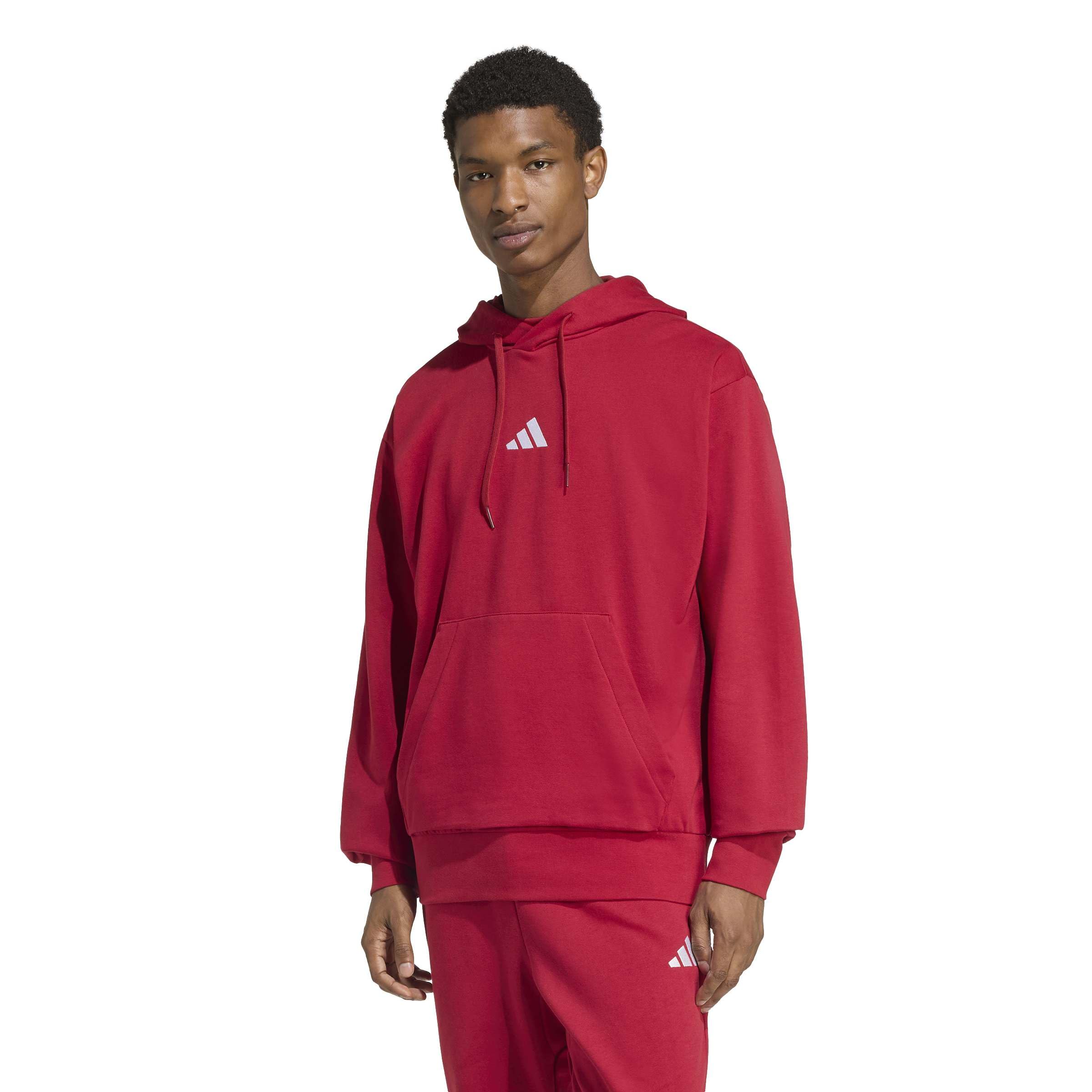 adidas Men's Essentials Feel Cozy Fleece Hoodie Sweatshirt