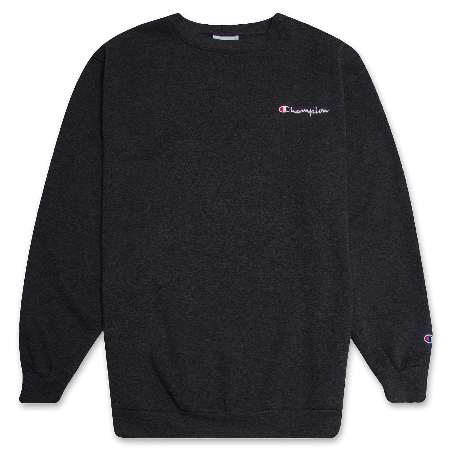 Champion Crewneck Sweatshirt Big and Tall - Fleece Pullover Sweatshirt for Men