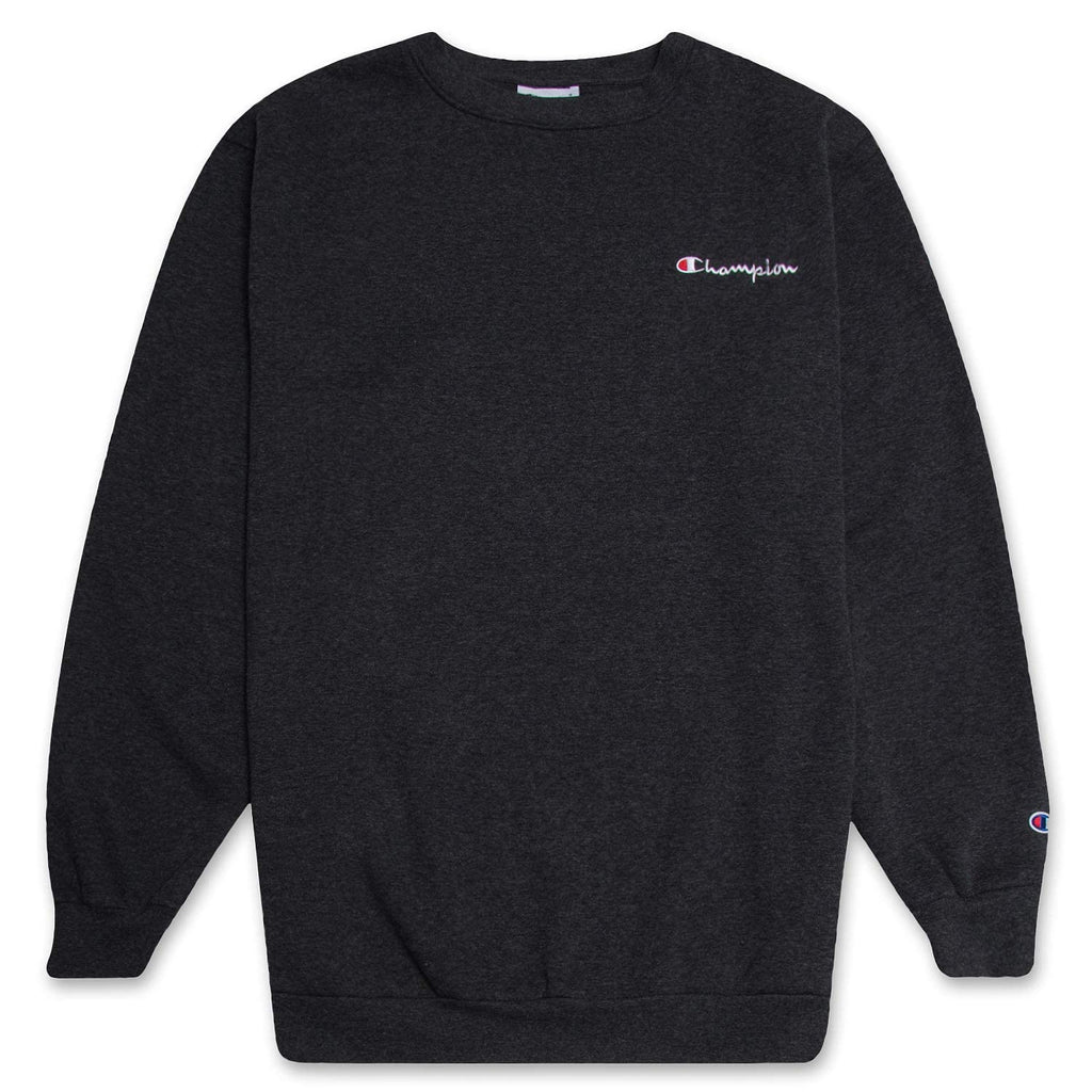 Champion Crewneck Sweatshirt Big and Tall - Fleece Pullover Sweatshirt for Men