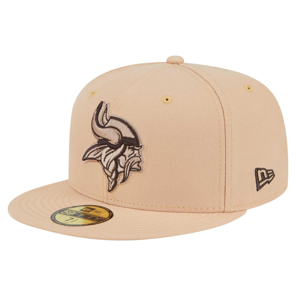 New Era Men's Tan NFL Candied Pecan 59FIFTY Fitted Hat