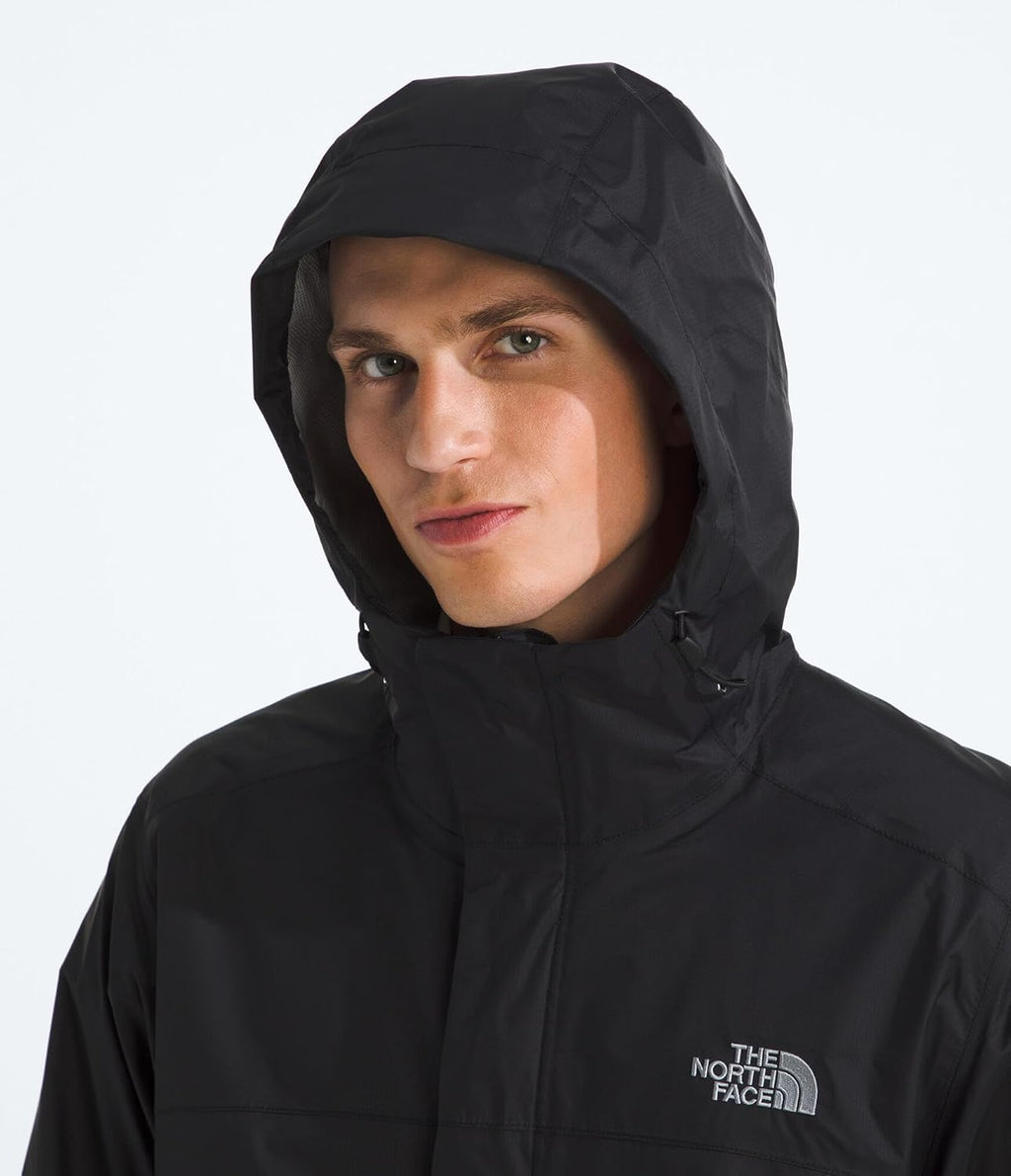 The North Face mens Venture 2 Jacket - Waterproof & Windproof Hooded Raincoat, Adjustable Hood, Breathable Pit-zips