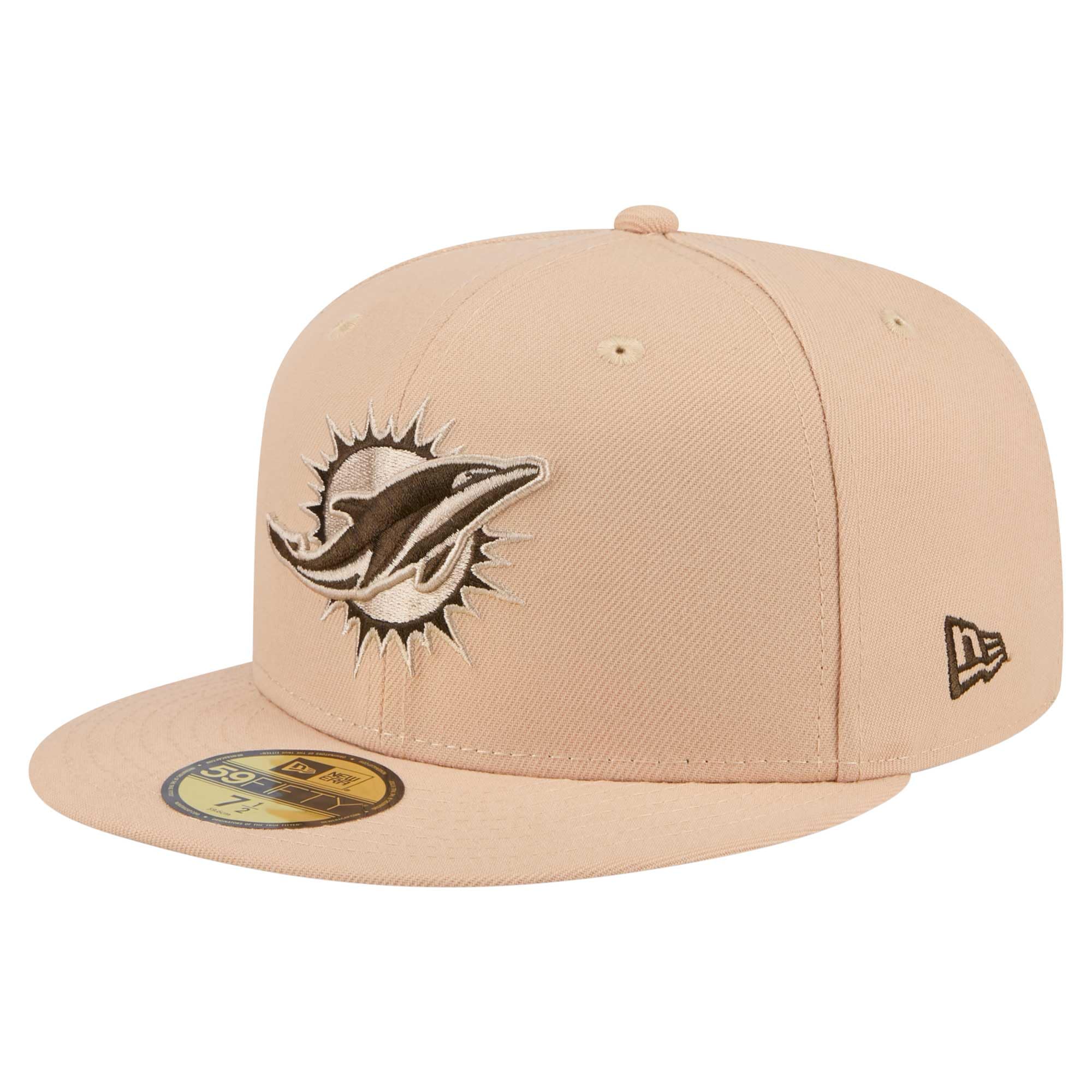 New Era Men's Tan NFL Candied Pecan 59FIFTY Fitted Hat