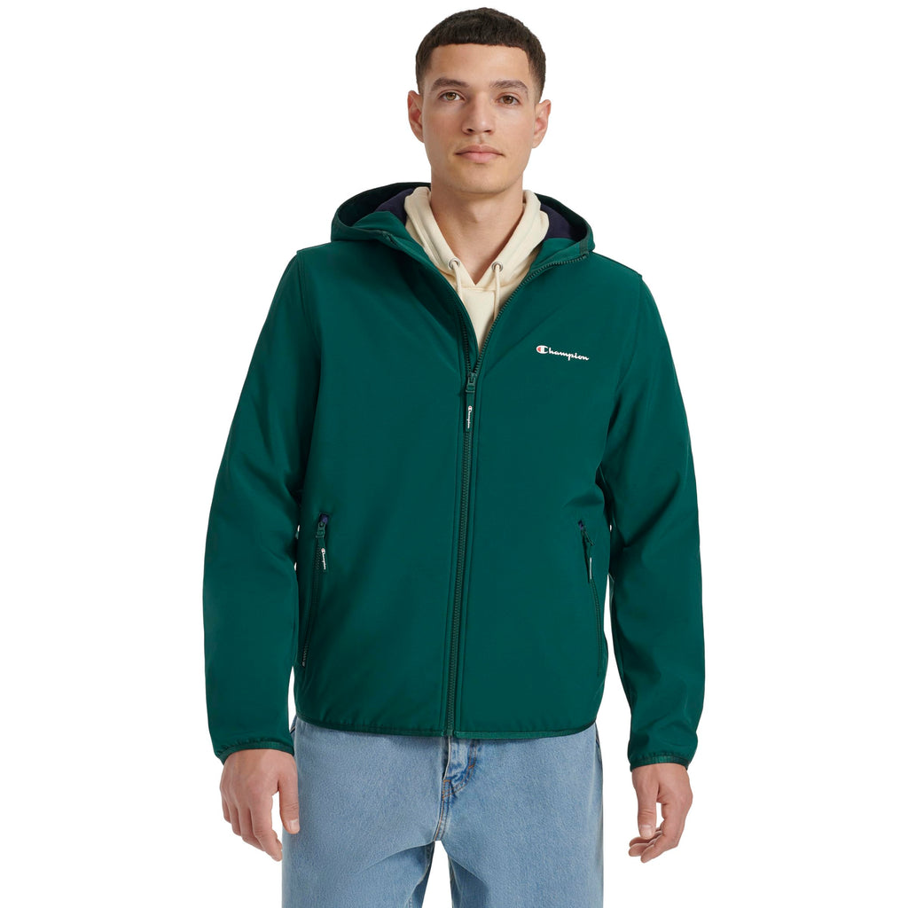 Champion Men's Lightweight Active Soft Shell Jacket With Hood
