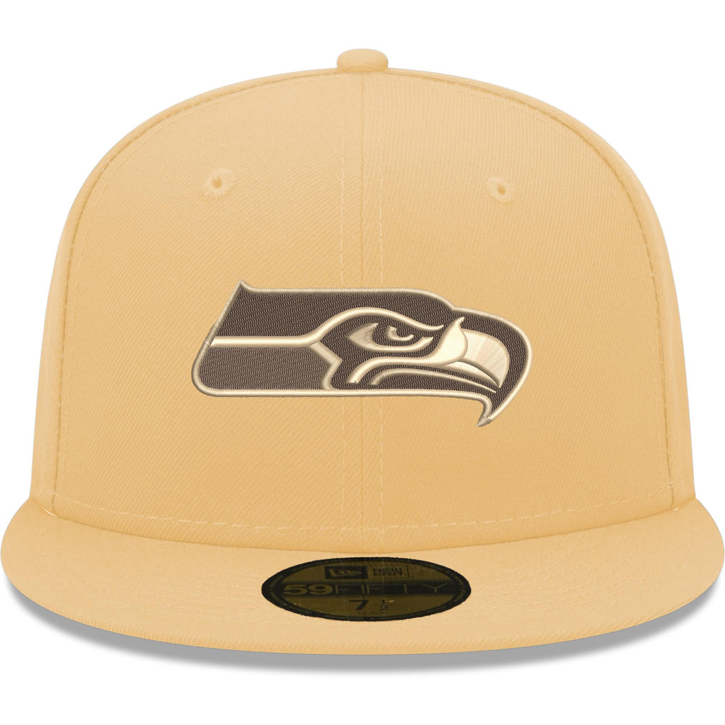 New Era Men's Tan NFL Candied Pecan 59FIFTY Fitted Hat