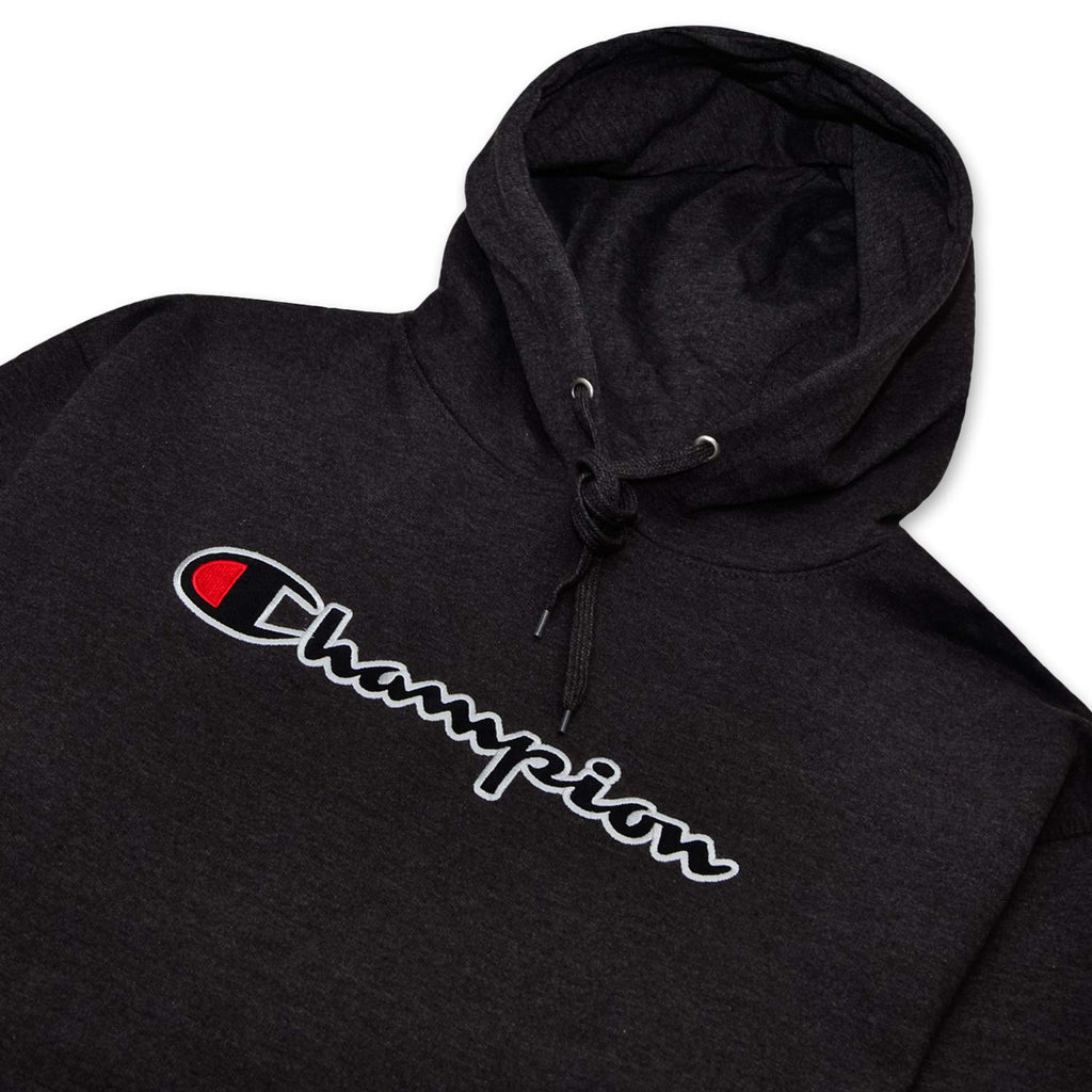Champion Mens Hoodies Big and Tall - Embroidered Pullover Fleece Sweatshirt