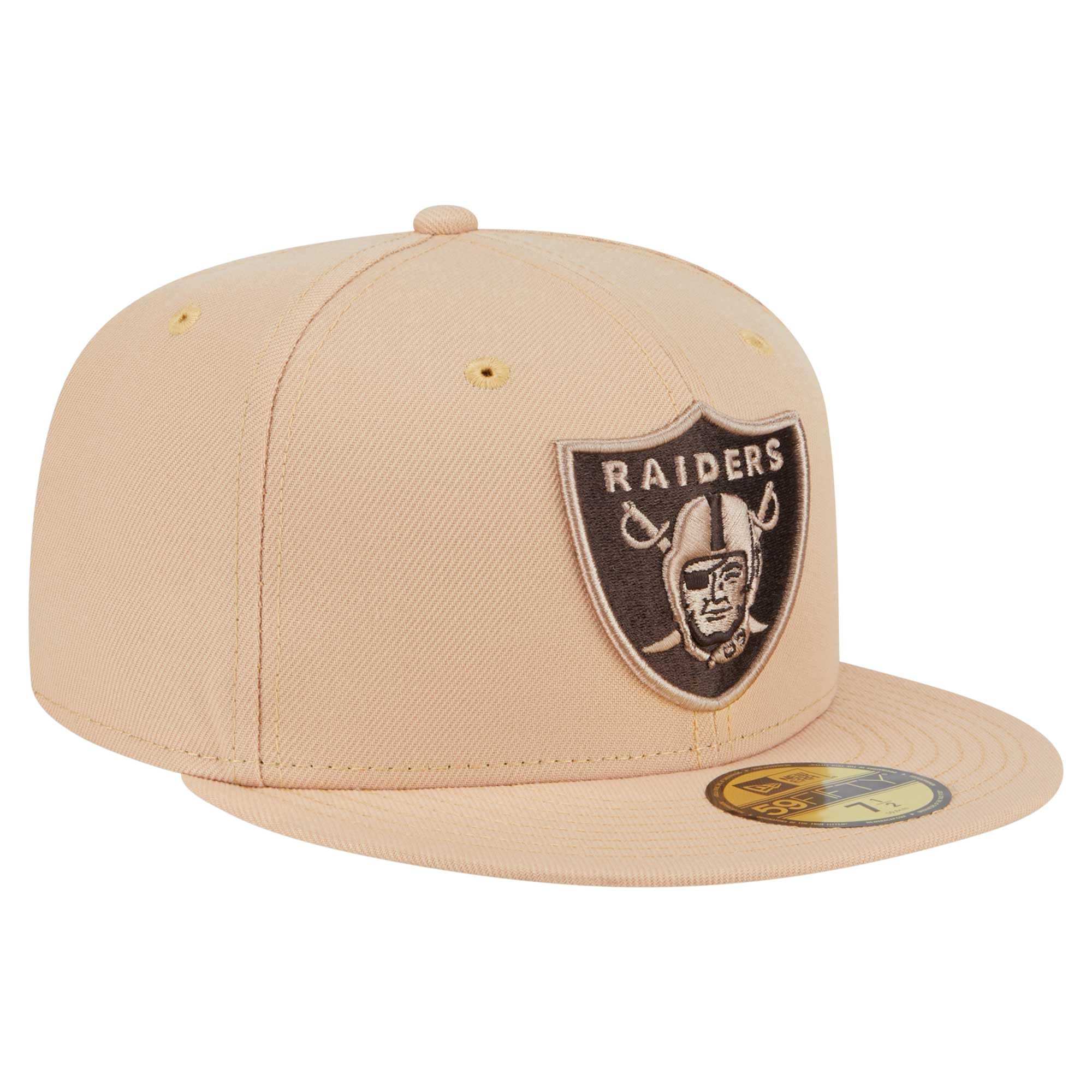 New Era Men's Tan NFL Candied Pecan 59FIFTY Fitted Hat