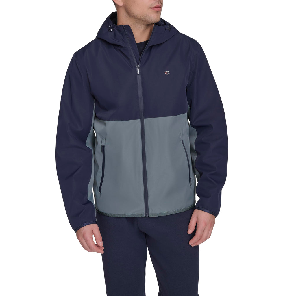 Champion Men's Performance Windbreaker Rain Jacket With Hood