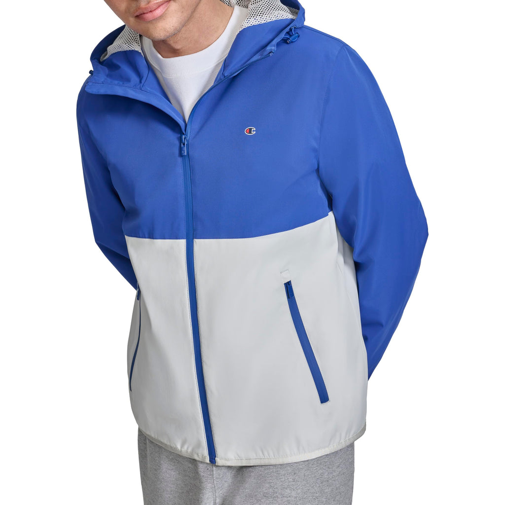 Champion Men's Performance Windbreaker Rain Jacket With Hood