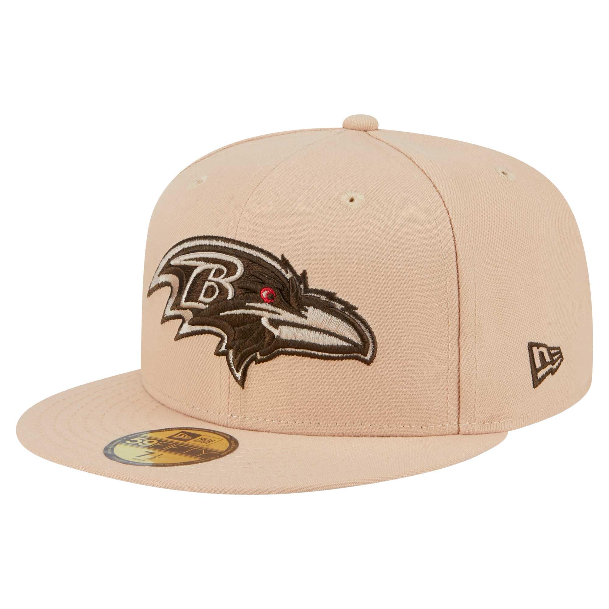 New Era Men's Tan NFL Candied Pecan 59FIFTY Fitted Hat
