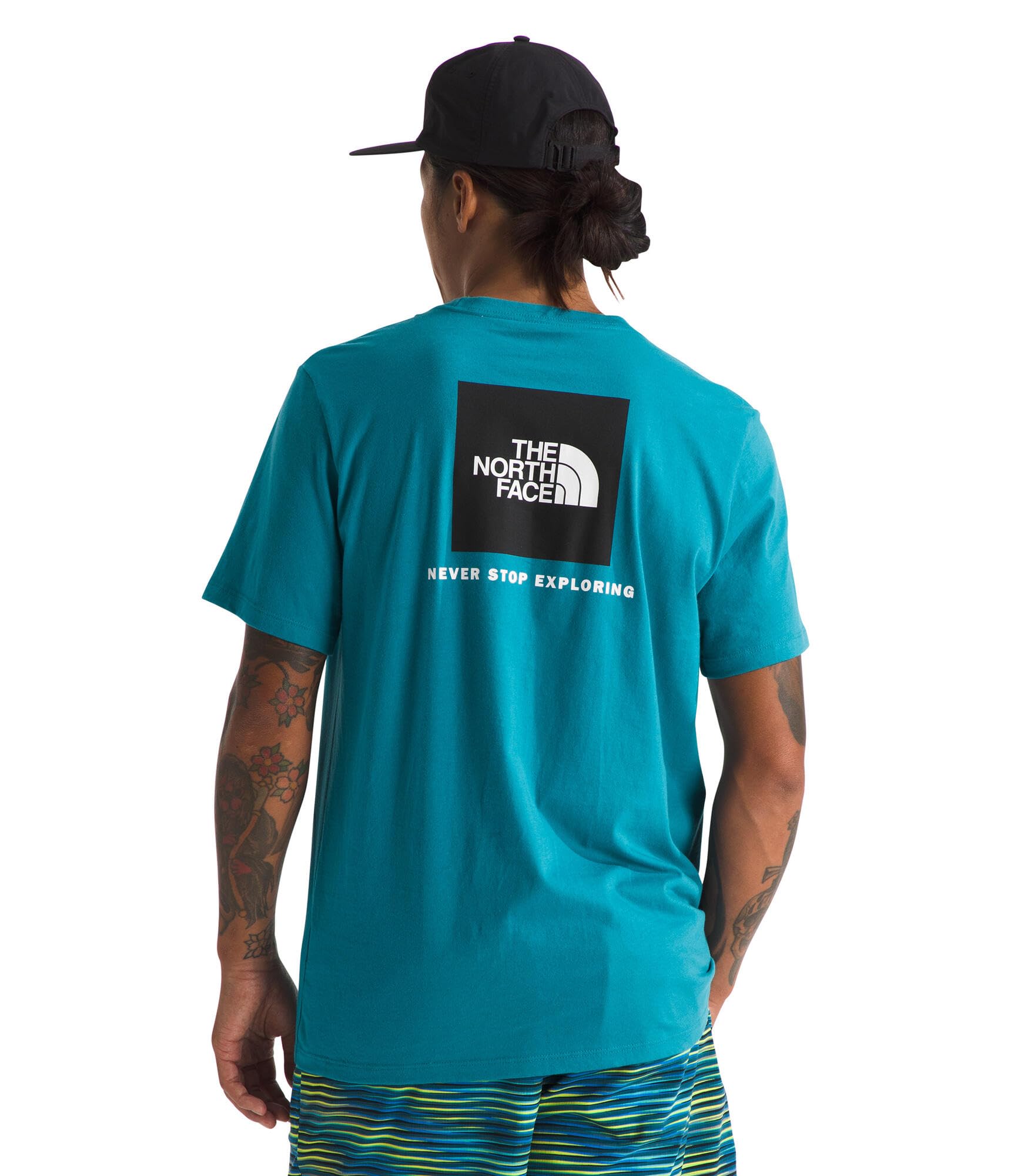 THE NORTH FACE Men's Core Box NSE Short Sleeve Tee | Branded T-shirt With a Ribbed Collar