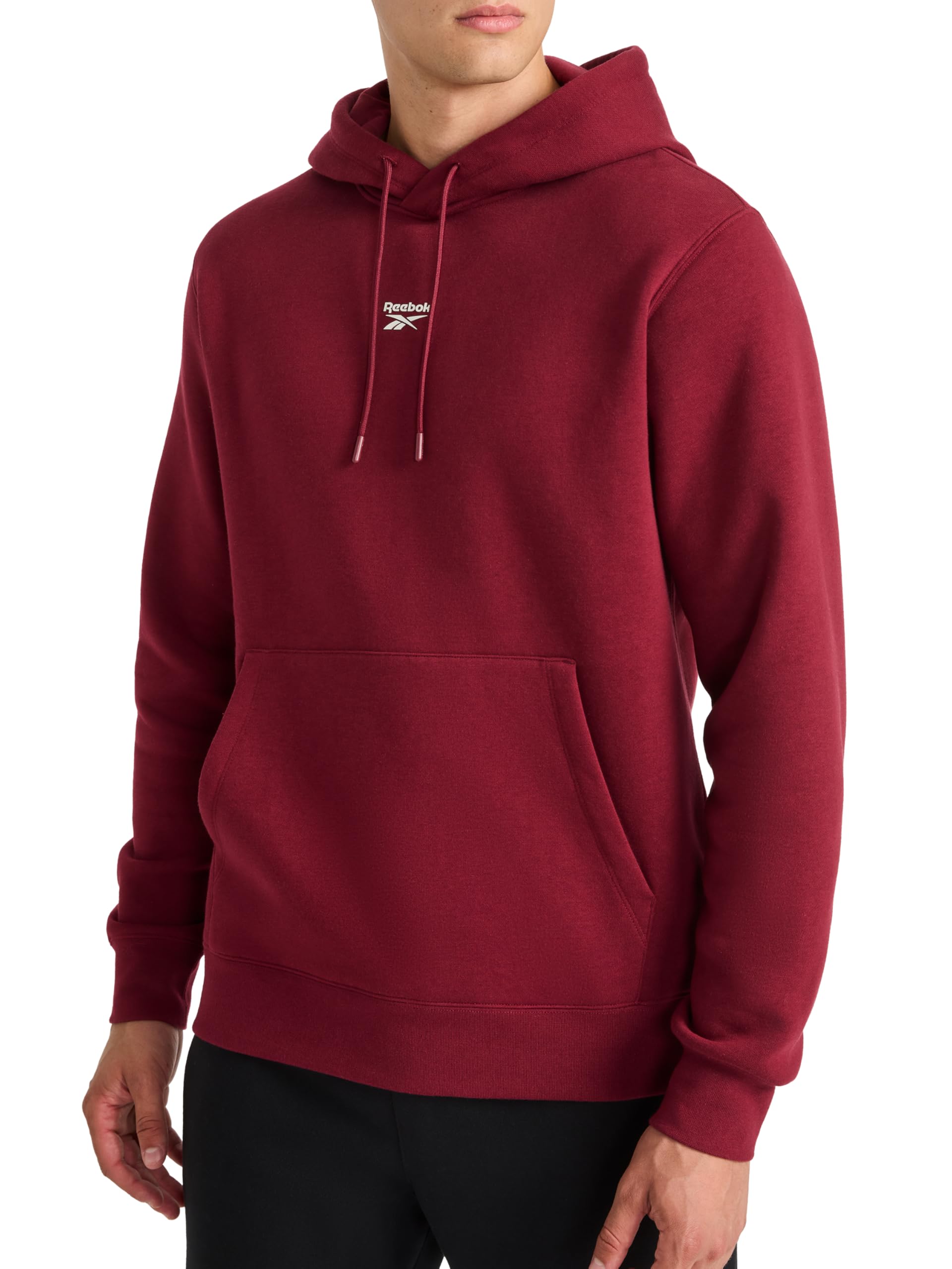 Reebok mens Finisher Hoodie, Standard Fit, Midweight Cotton-poly Fleece Fabric