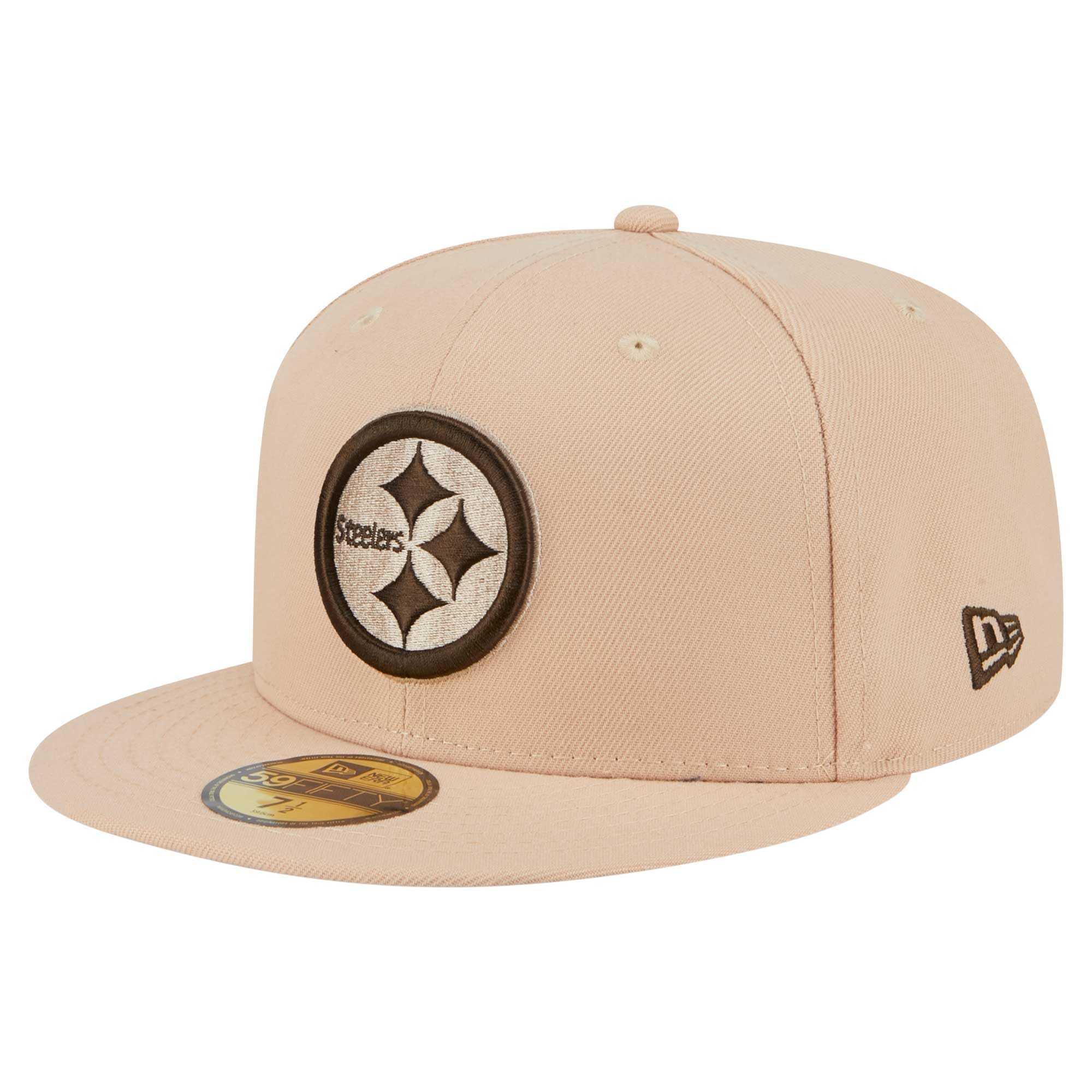 New Era Men's Tan NFL Candied Pecan 59FIFTY Fitted Hat
