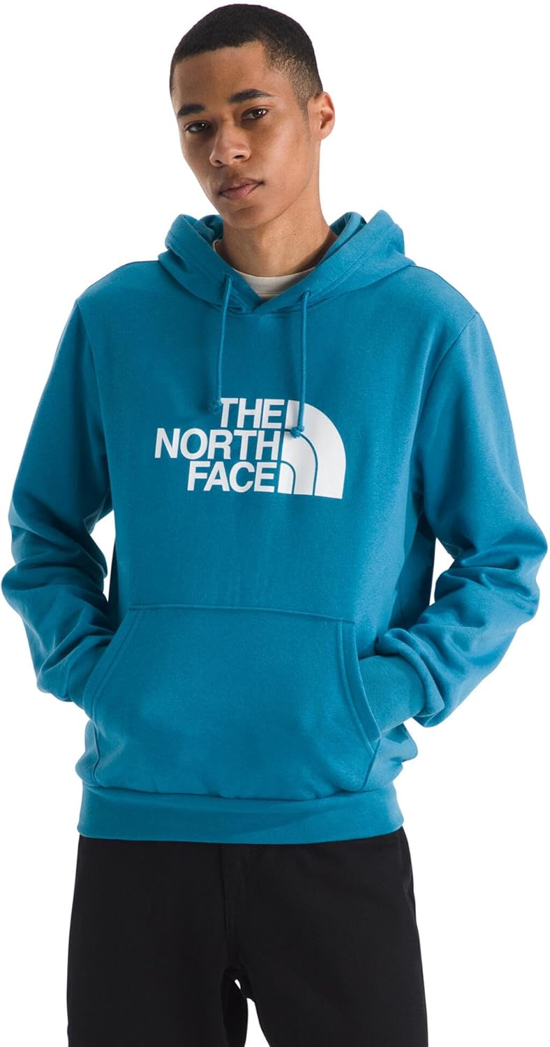 THE NORTH FACE Men's Evolution Half Dome Hoodie | Sweatshirt With 2 Piece Hood, Adjustable Drawcord, Kangaroo Hand Pocket