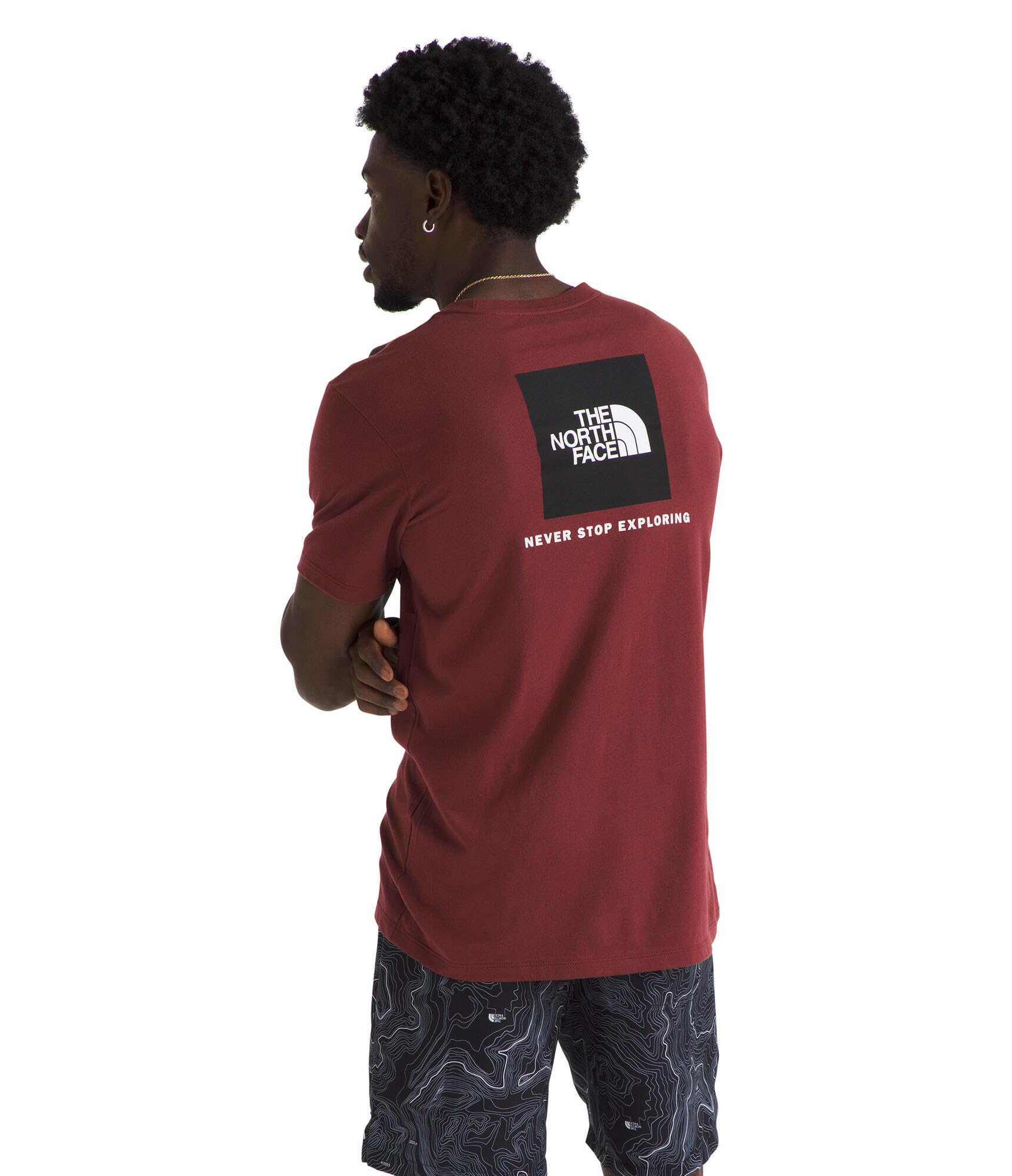THE NORTH FACE Men's Core Box NSE Short Sleeve Tee | Branded T-shirt With a Ribbed Collar