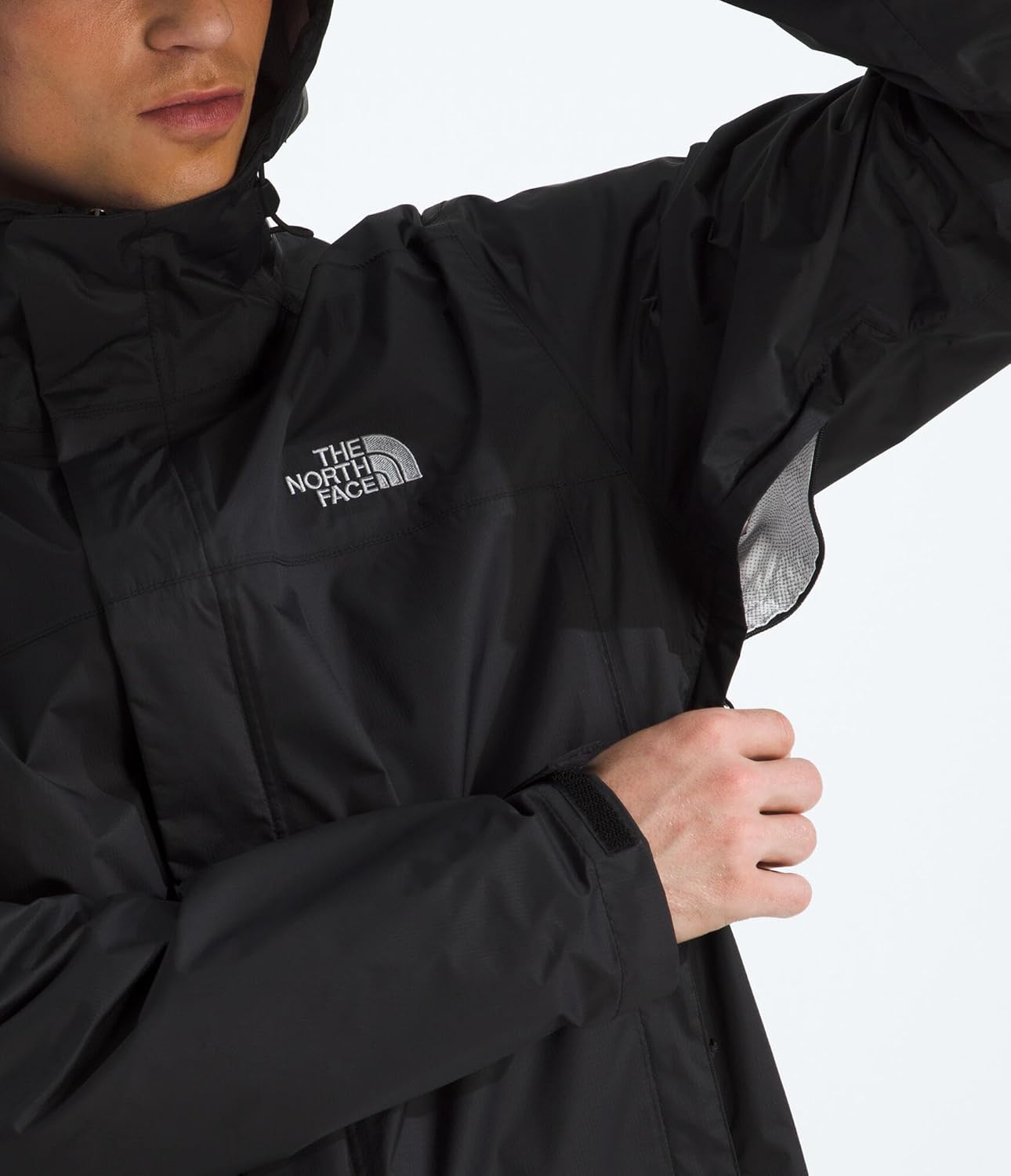 The North Face mens Venture 2 Jacket - Waterproof & Windproof Hooded Raincoat, Adjustable Hood, Breathable Pit-zips