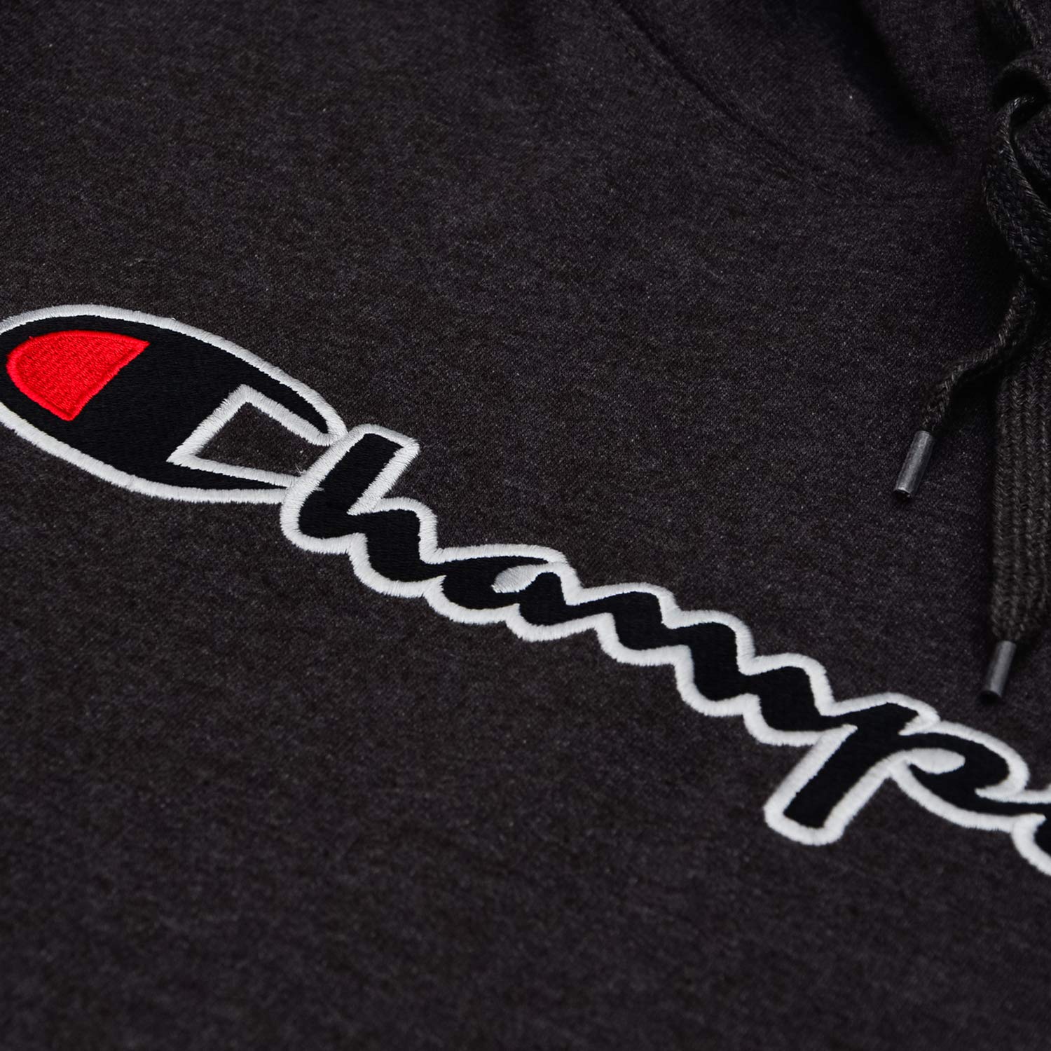 Champion Mens Hoodies Big and Tall - Embroidered Pullover Fleece Sweatshirt