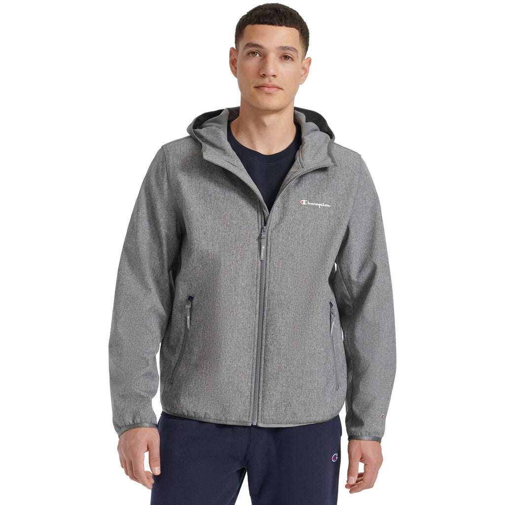 Champion Men's Lightweight Active Soft Shell Jacket With Hood