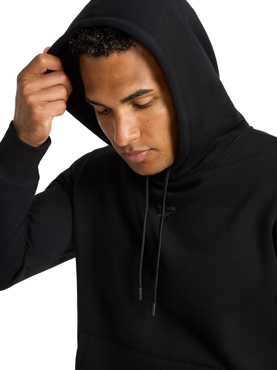 Reebok mens Finisher Hoodie, Standard Fit, Midweight Cotton-poly Fleece Fabric