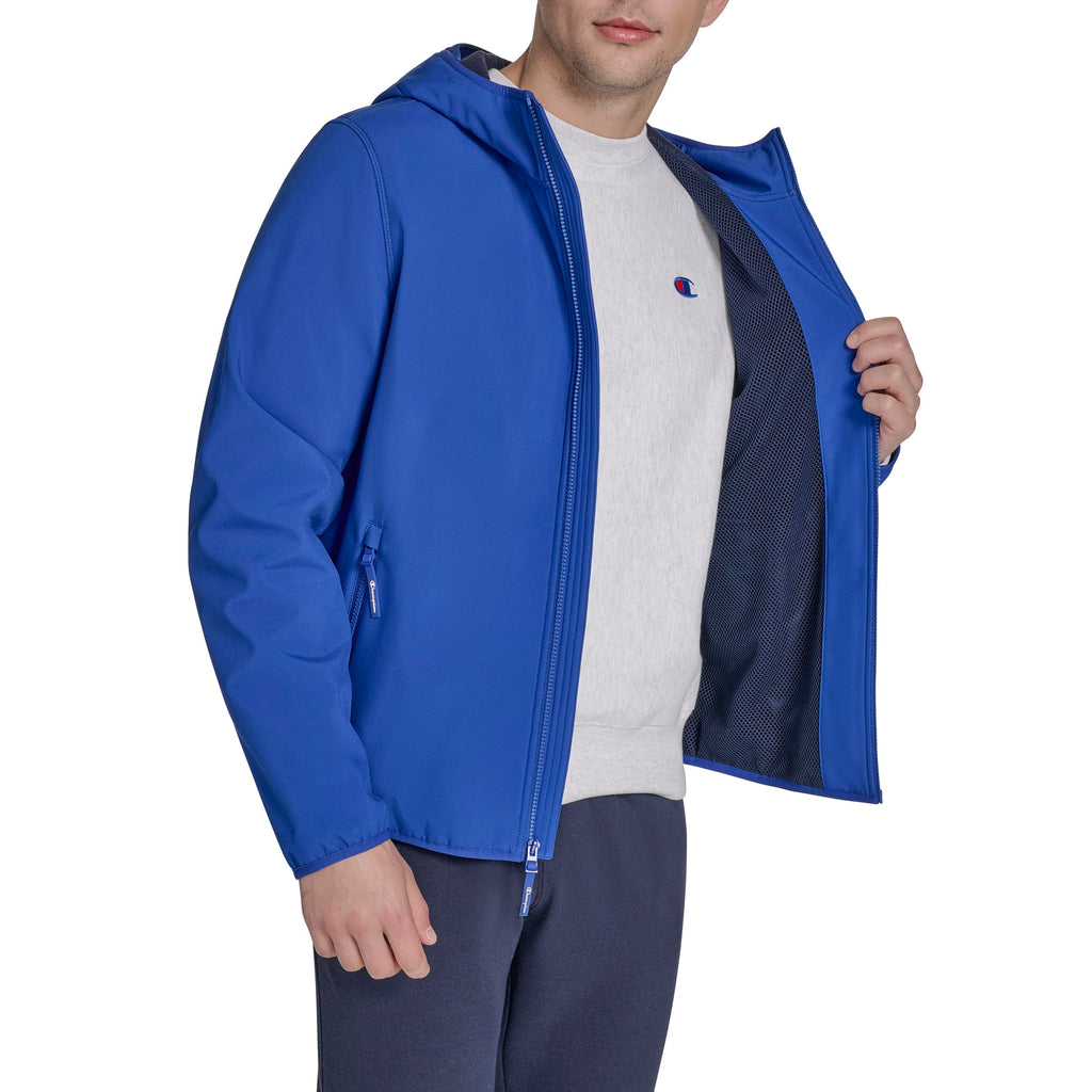 Champion Men's Lightweight Active Soft Shell Jacket With Hood