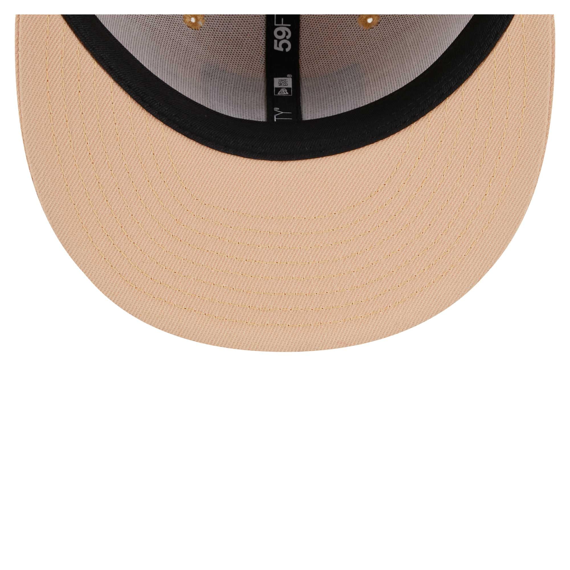 New Era Men's Tan NFL Candied Pecan 59FIFTY Fitted Hat