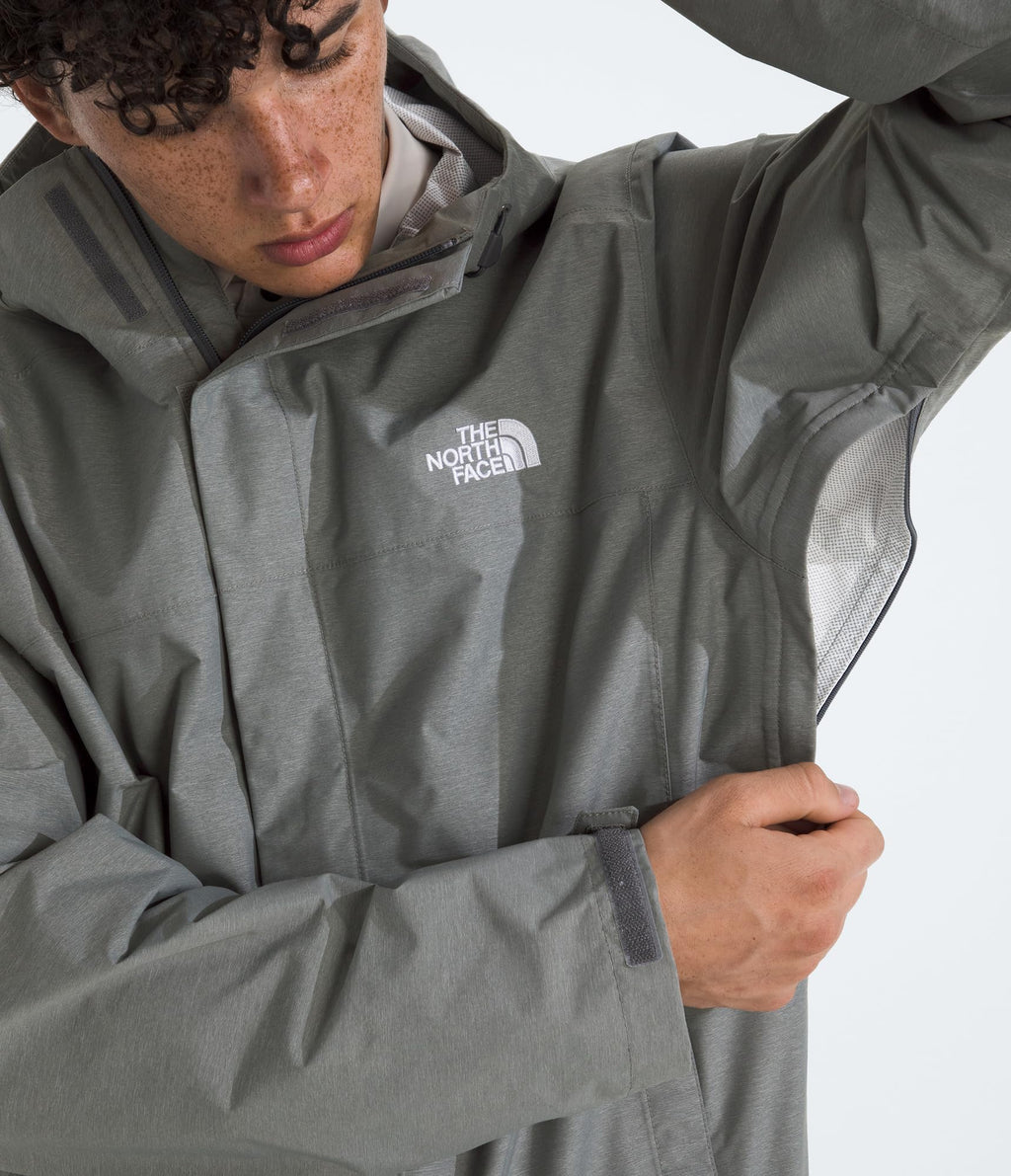 The North Face mens Venture 2 Jacket - Waterproof & Windproof Hooded Raincoat, Adjustable Hood, Breathable Pit-zips