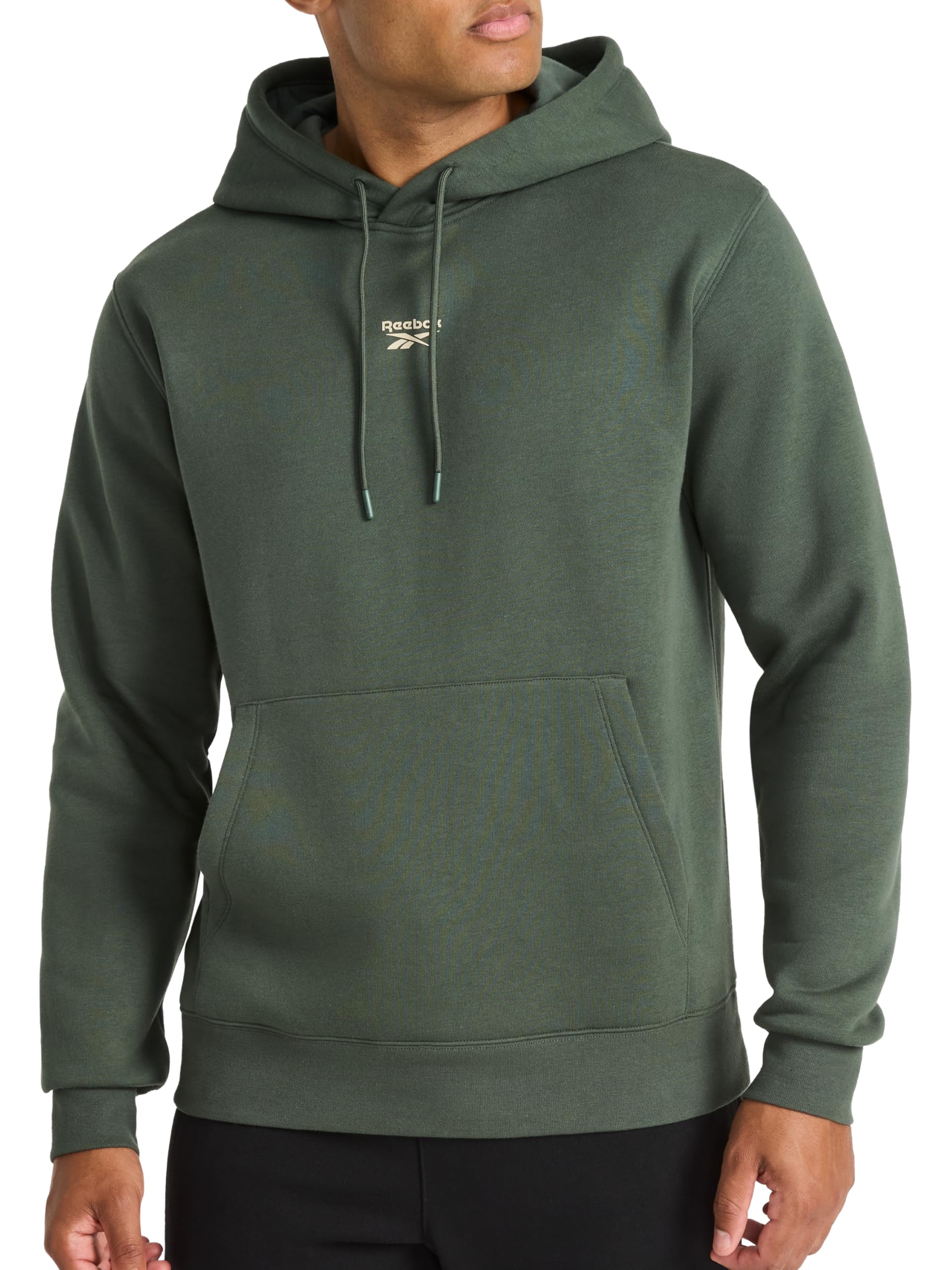Reebok mens Finisher Hoodie, Standard Fit, Midweight Cotton-poly Fleece Fabric