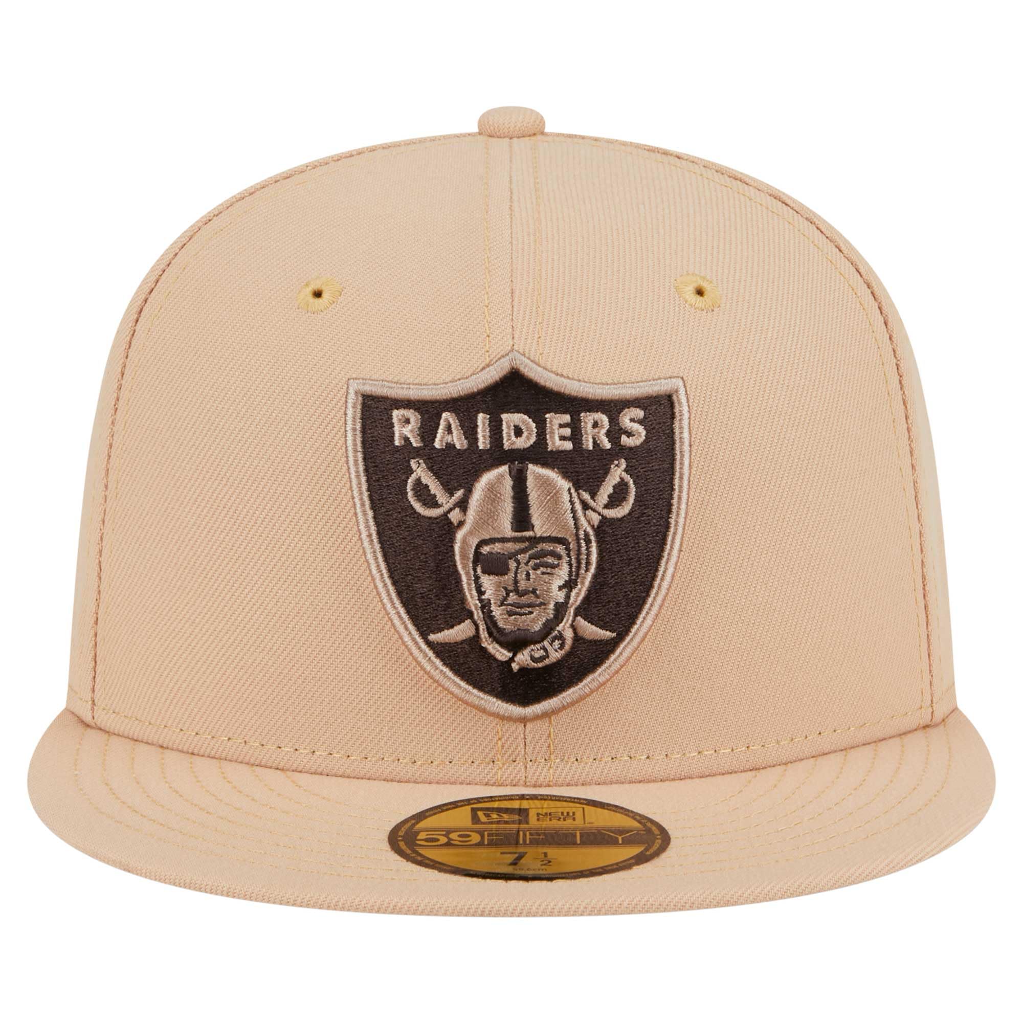 New Era Men's Tan NFL Candied Pecan 59FIFTY Fitted Hat