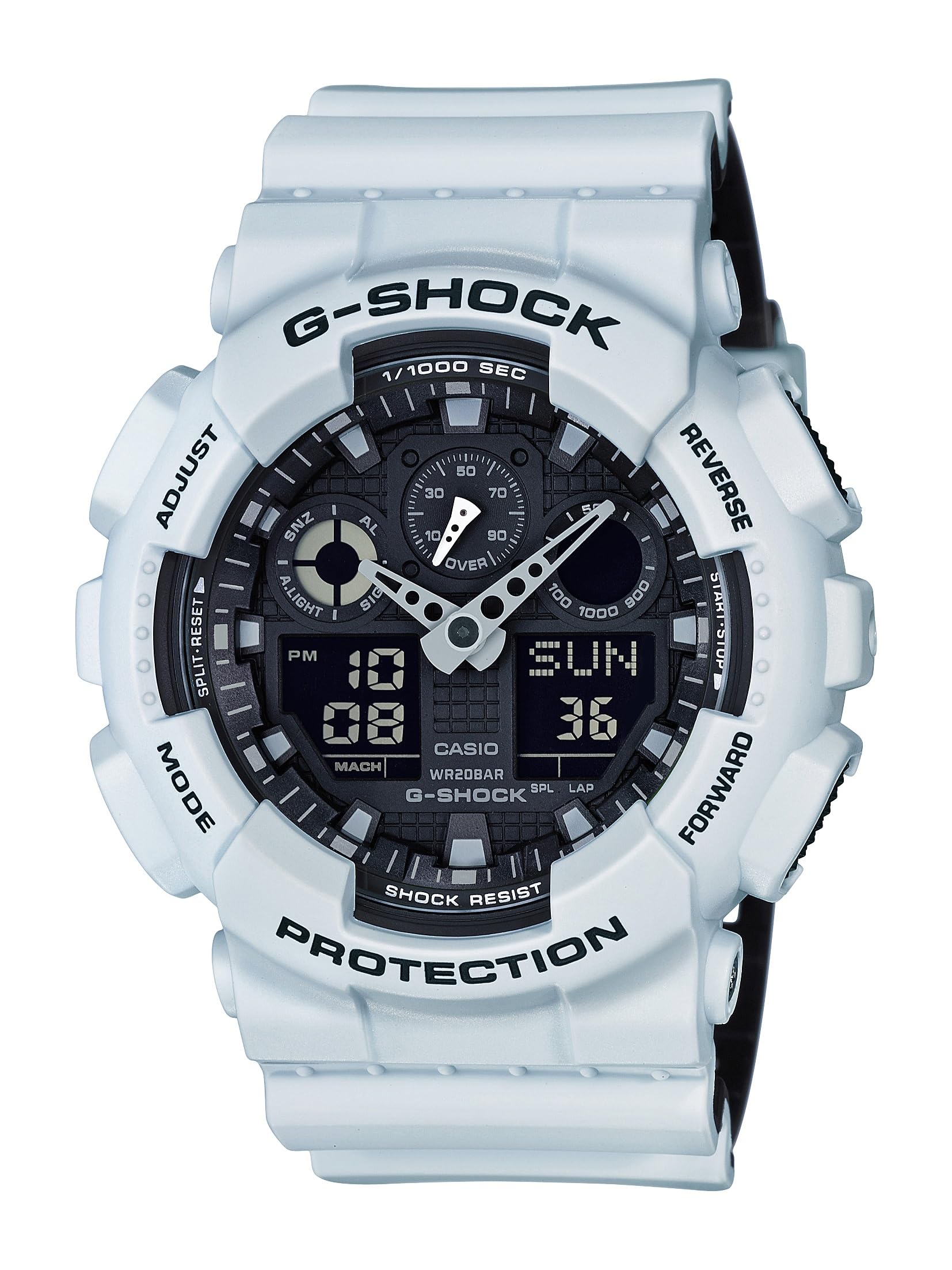 Casio Men's GA-100 XL Series G-Shock Quartz 200M WR Shock Resistant Watch