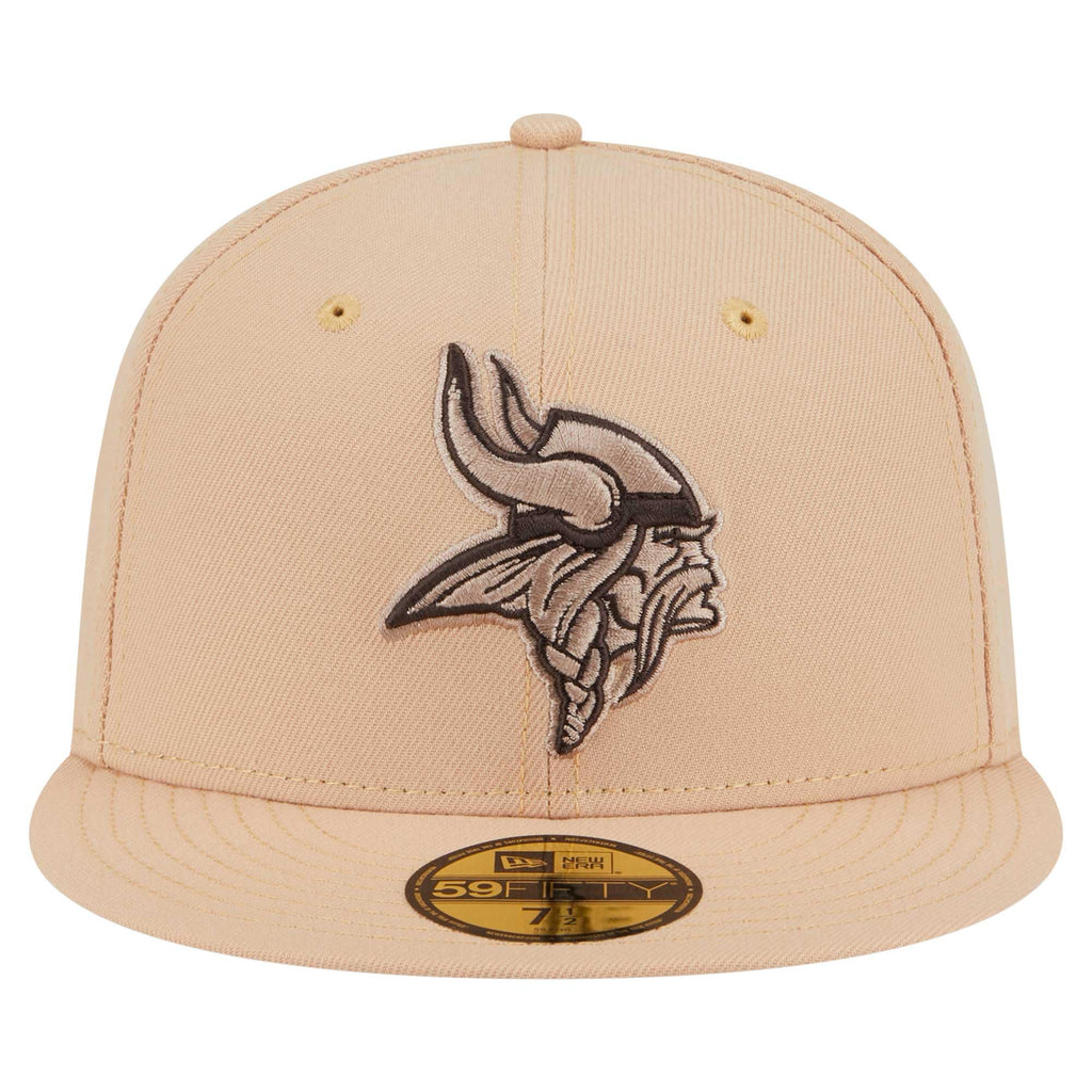 New Era Men's Tan NFL Candied Pecan 59FIFTY Fitted Hat