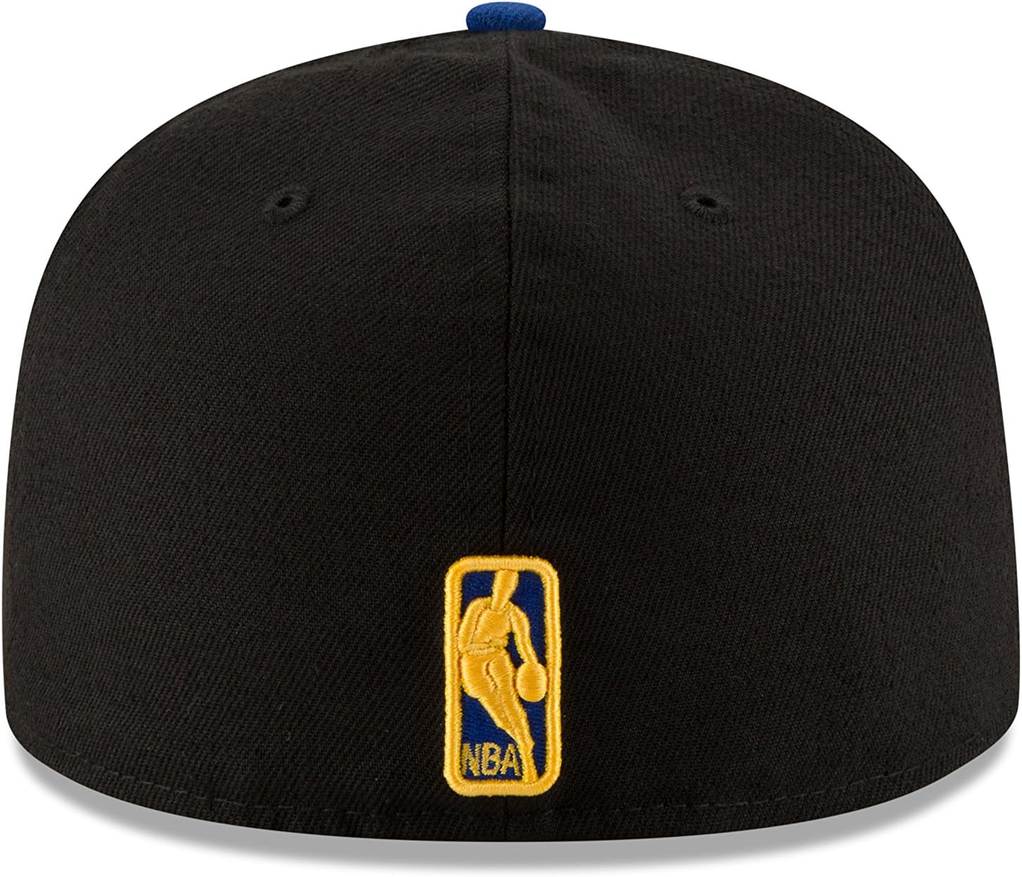 New Era NBA Golden State Warriors Men's 2-Tone 59FIFTY Fitted Cap, Black