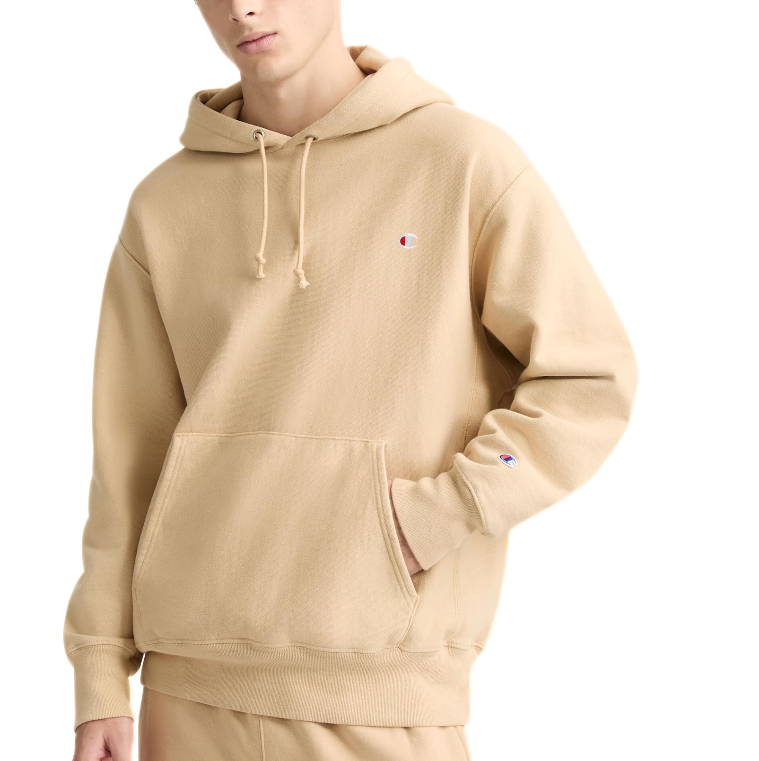 Champion Men's Reverse Weave Arena Hoodie, Embroidered Logo