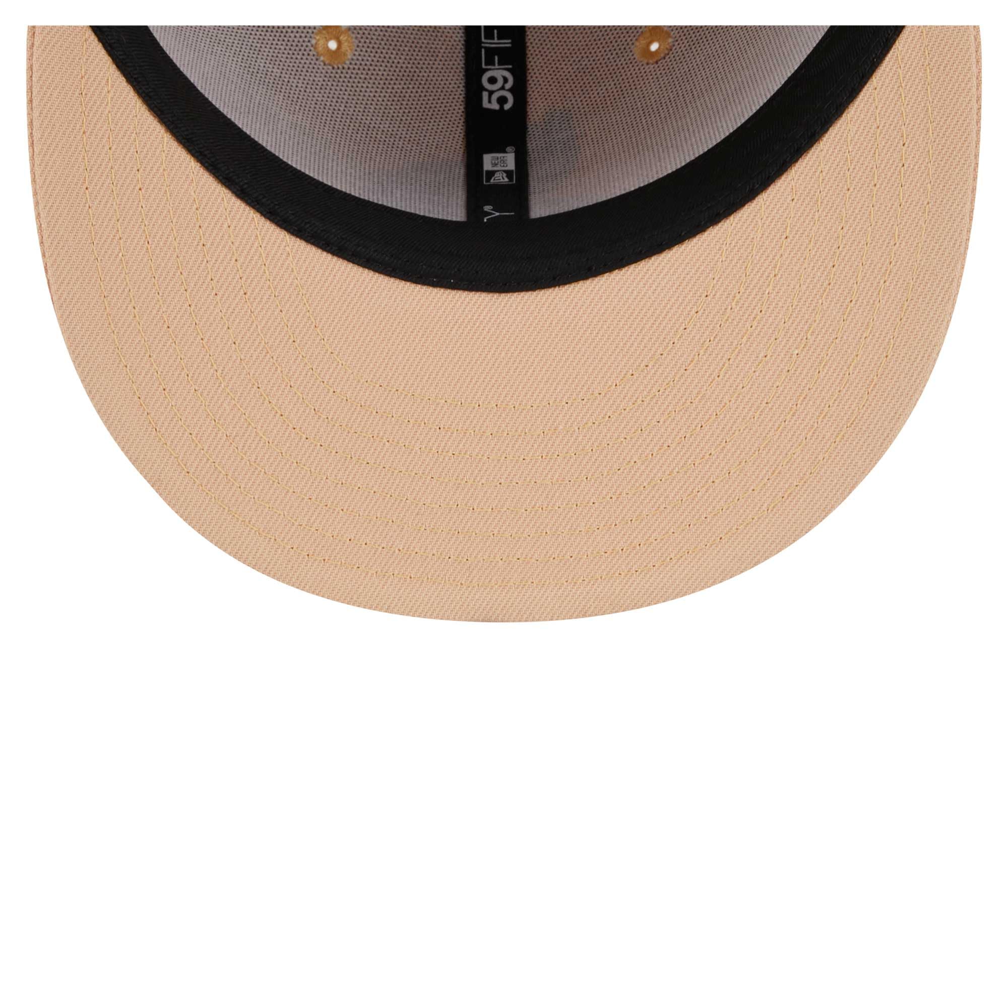 New Era Men's Tan NFL Candied Pecan 59FIFTY Fitted Hat