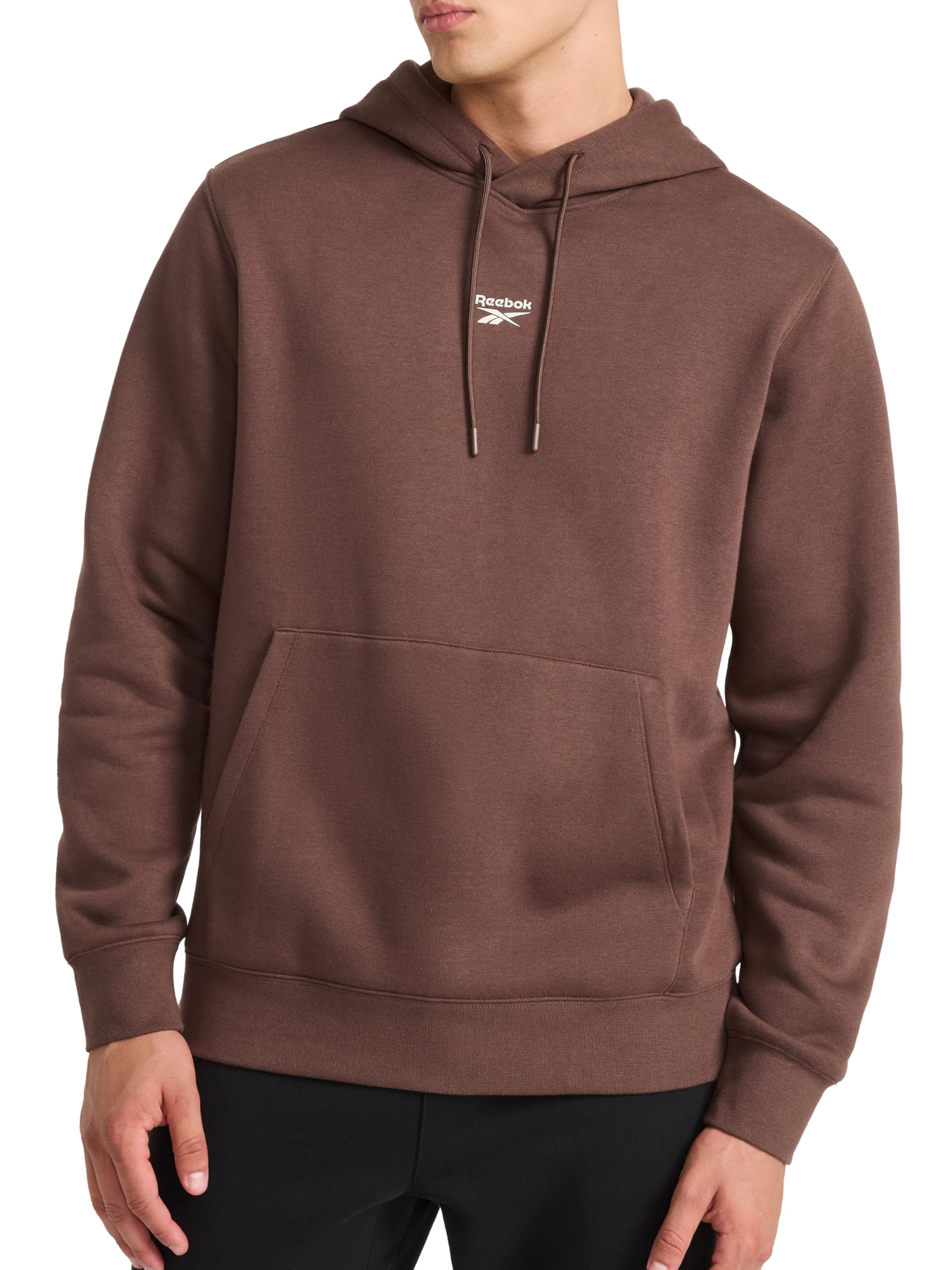 Reebok mens Finisher Hoodie, Standard Fit, Midweight Cotton-poly Fleece Fabric