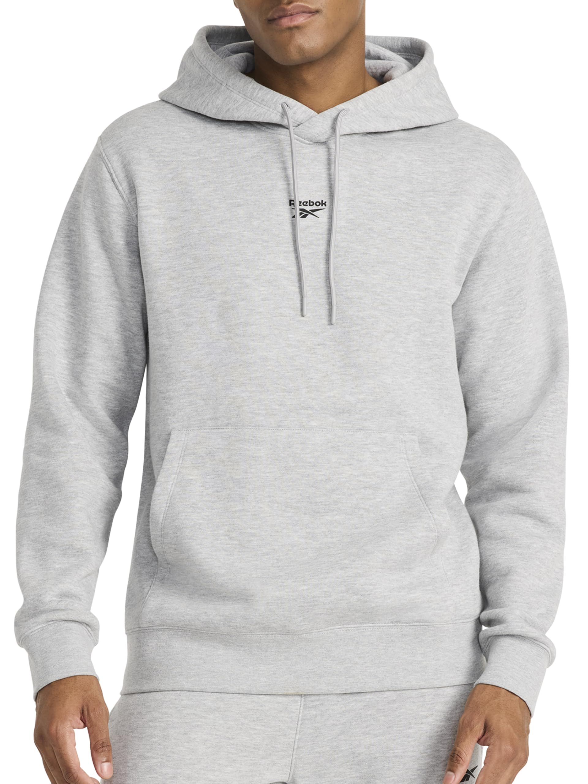 Reebok mens Finisher Hoodie, Standard Fit, Midweight Cotton-poly Fleece Fabric