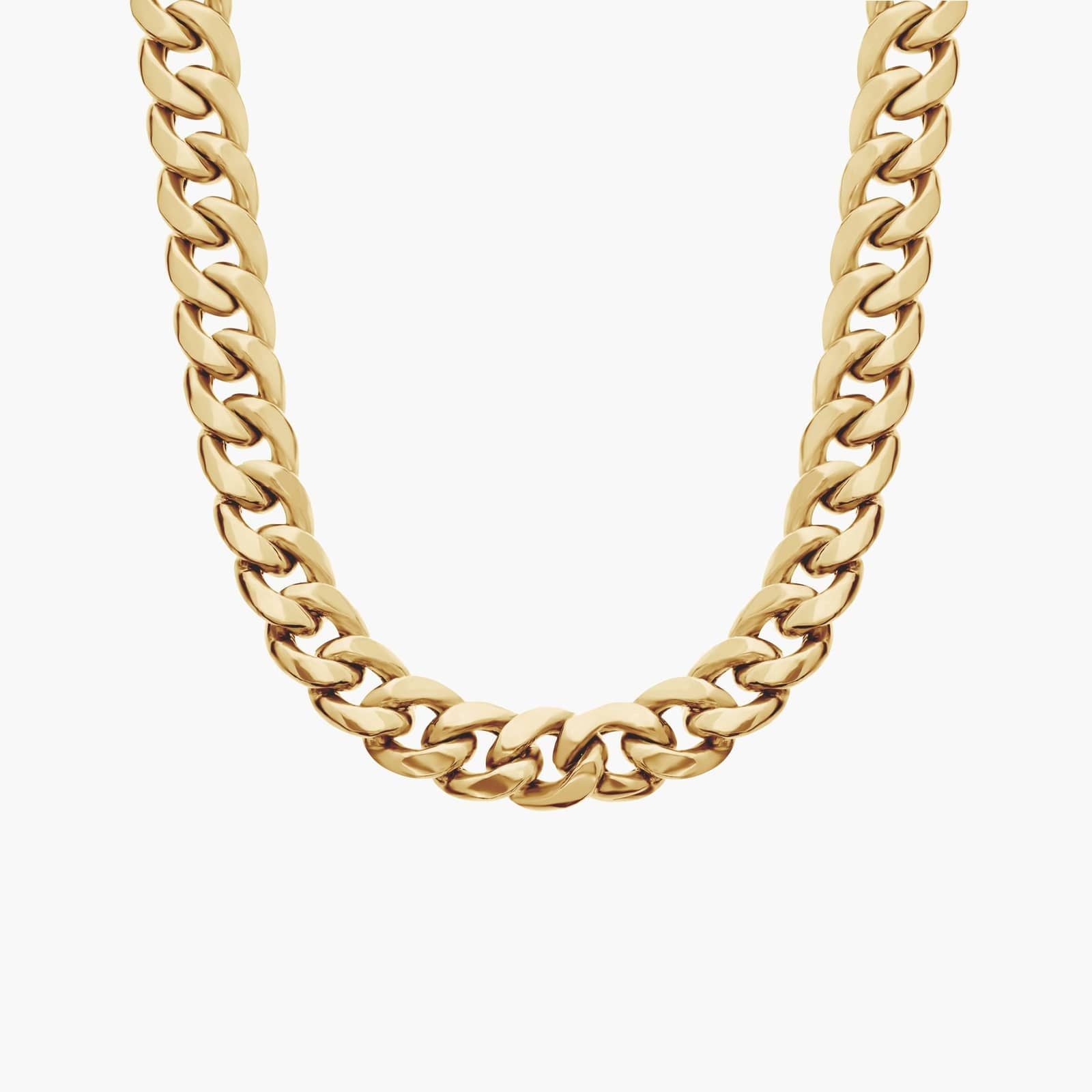 Miami Cuban Chain in 14k Yellow Gold