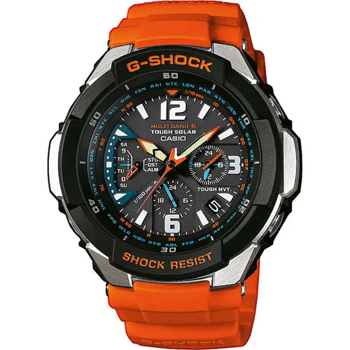 Casio Watch Gshock Sky Cockpit Tough Solar Multiband 6 Gw3000m4aer