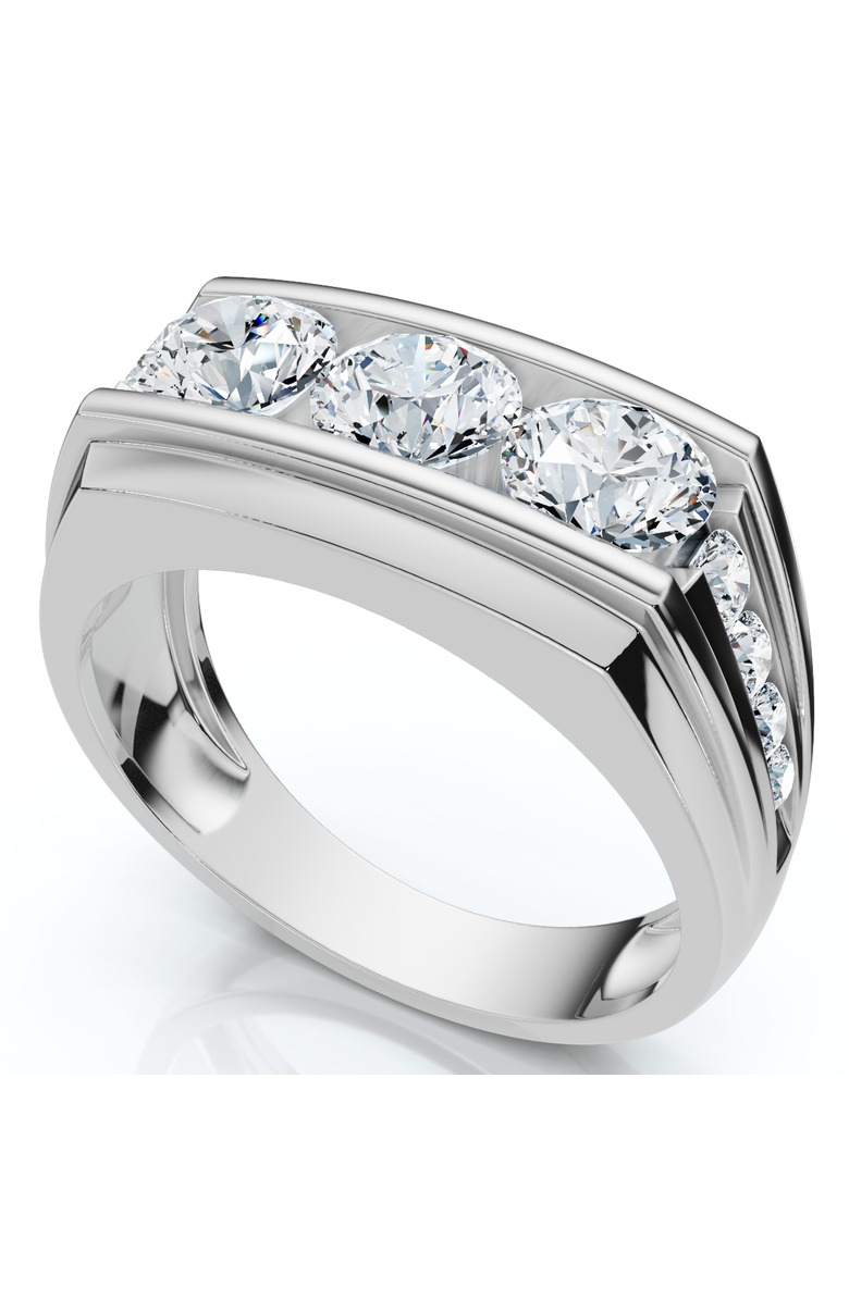 Men's 2Ct Diamond Accented Wedding Anniversary Ring 14k Gold Lab Grown FG/VS