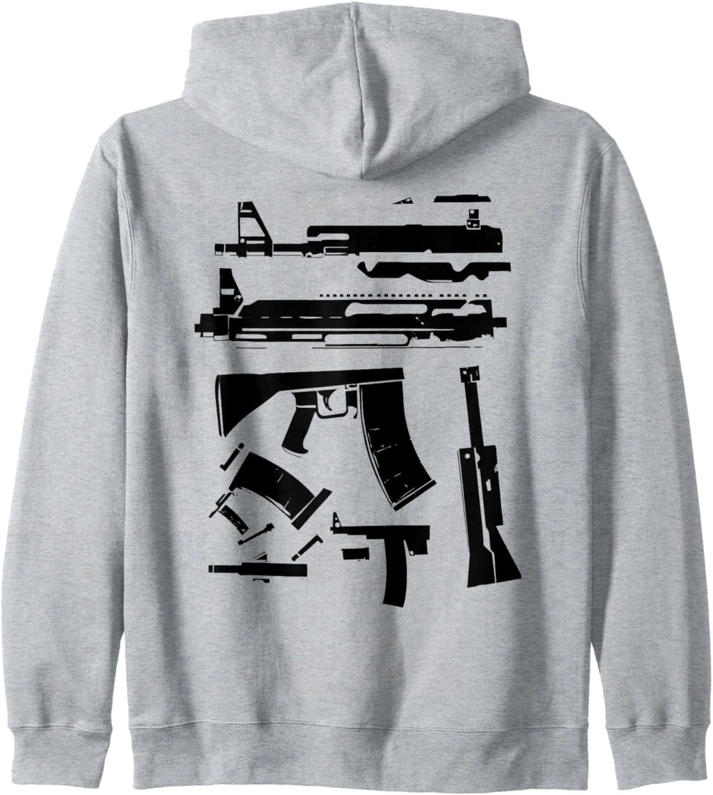 In Draco We Trust | Bold Statement — Black Edition Zip Hoodie