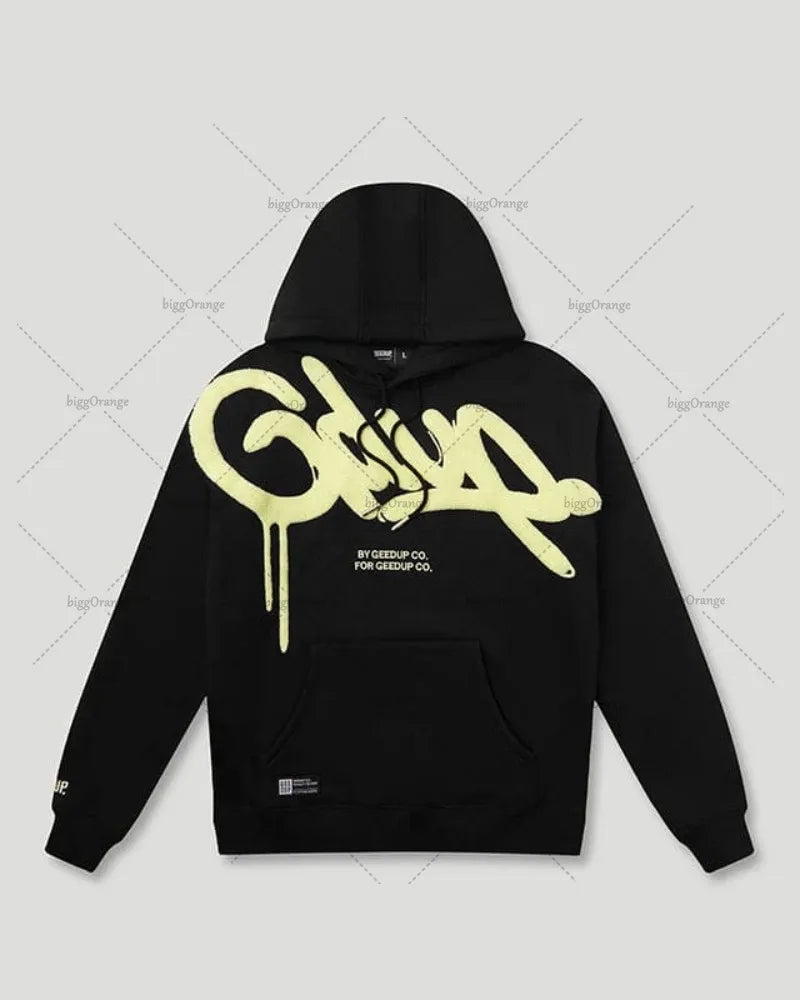 Y2K Harajuku Oversized Letter Hoodie
